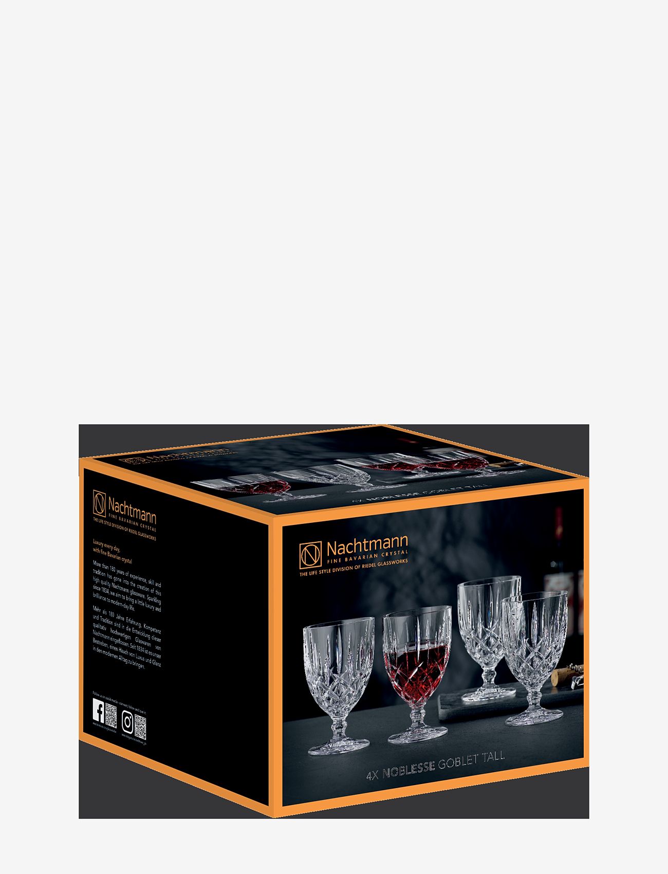 Nachtmann - Noblesse All purpose 35cl 4-pack - köp efter pris - clear glass - 1