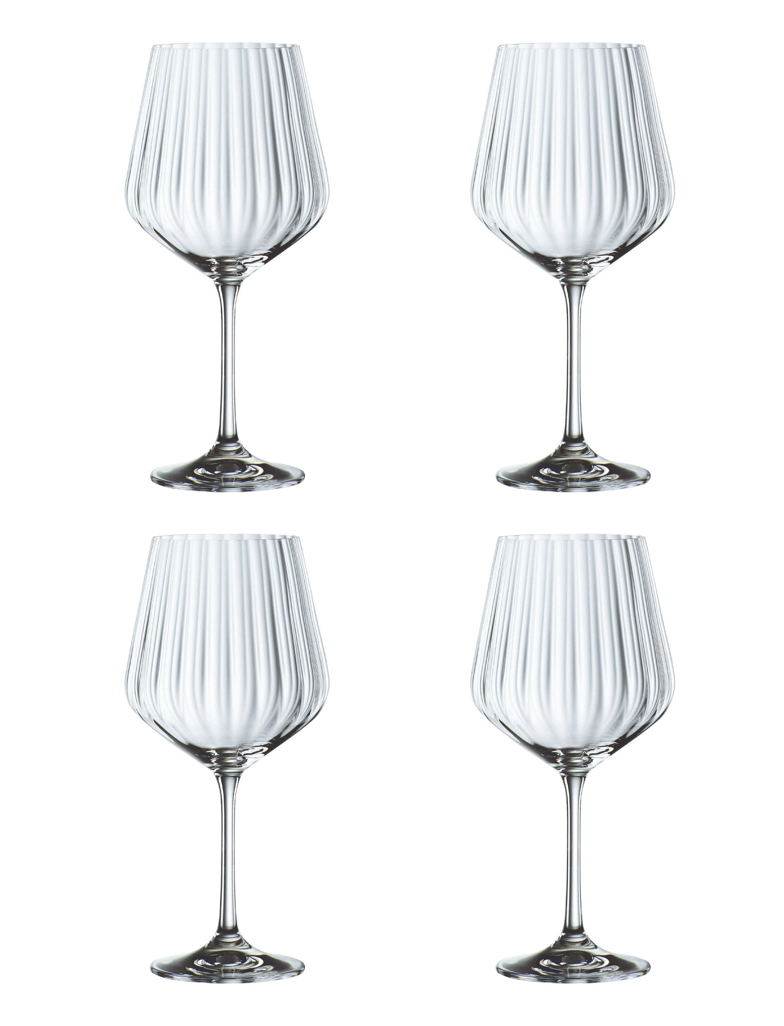 Nachtmann Optic Gin & Tonic 4-P 64Cl, 64 CL, Glass, Nackt - Cocktail Homeware