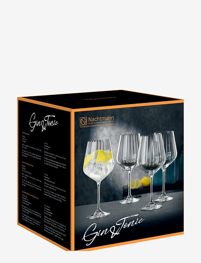 Nachtmann - Optic Gin & Tonic - cocktail & longdrinkgläser - clear glass - 1