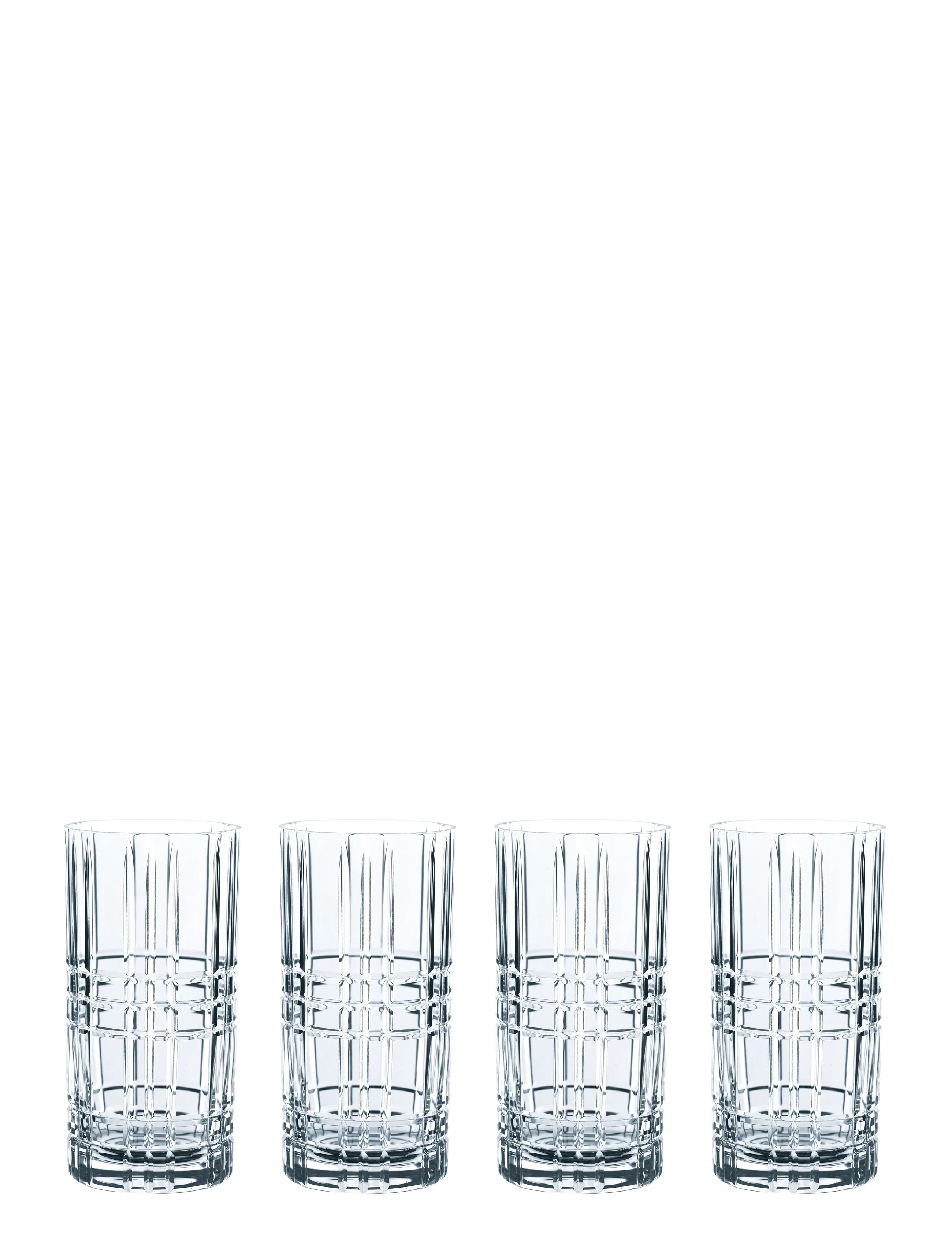 Nachtmann Tastes Good Longdrink 4-pack with 4 glass straws - Verres à cocktail & à Martini - CLEAR / undefined