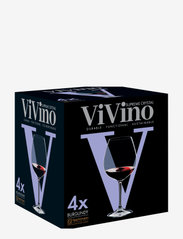 Nachtmann - Vivino Burgundy 70cl 4-pack - raudono vyno taurės - clear glass - 2