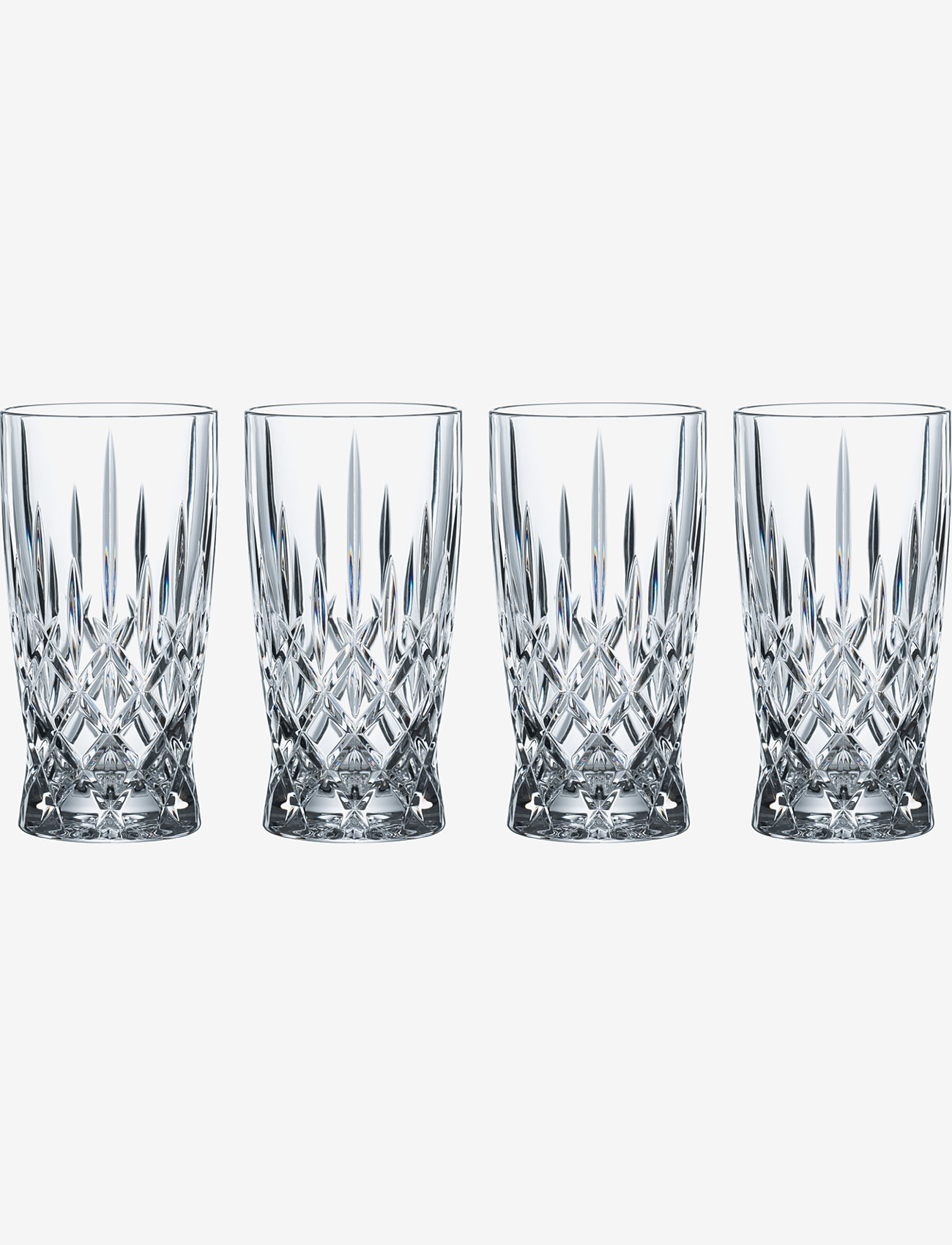 Nachtmann - Noblesse Softdrink 37 cl 4-p - Ølglass - clear glass - 0
