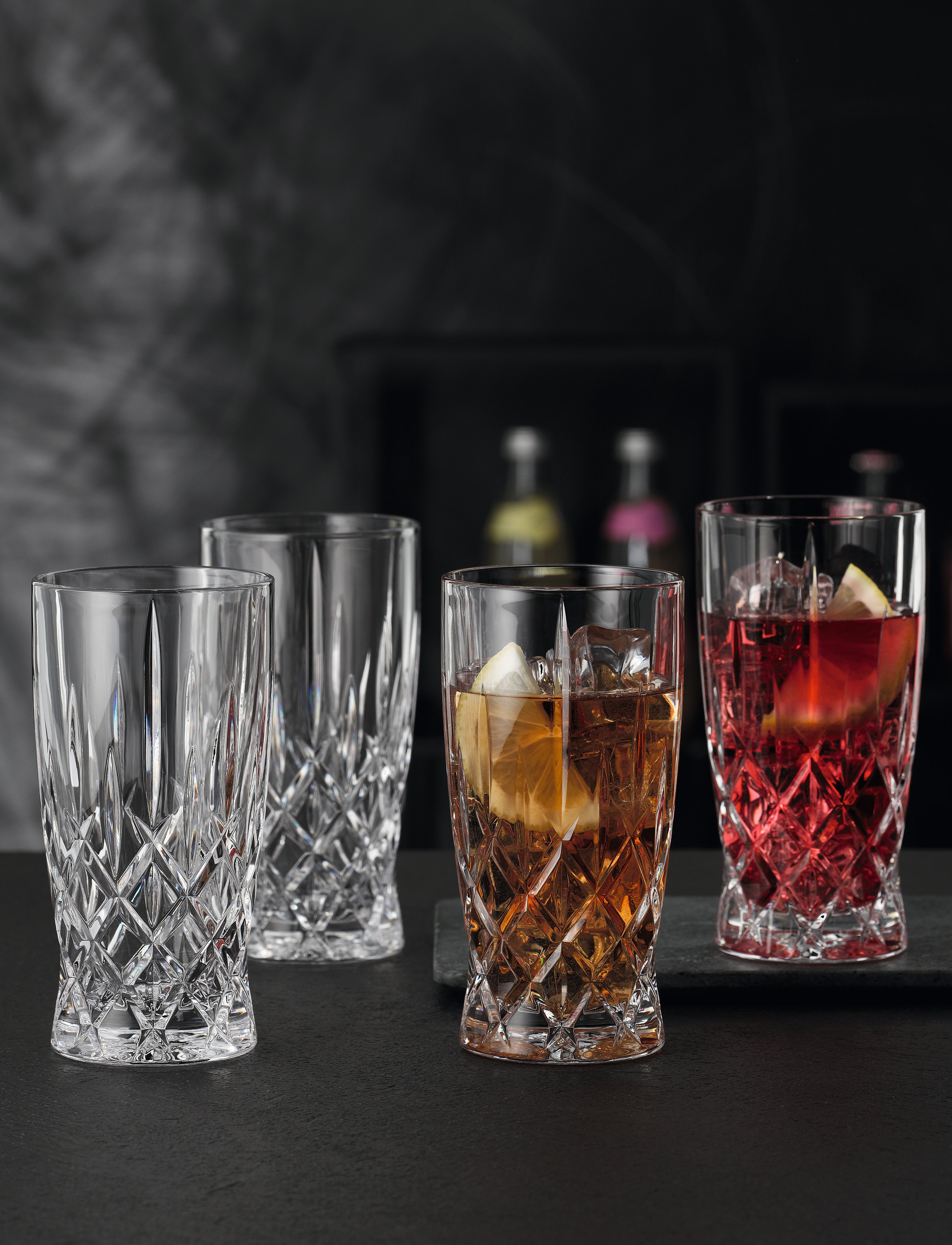 Nachtmann Noblesse Softdrink 37 Cl 4-P, CL, Glass, Nackt - Beer Homeware
