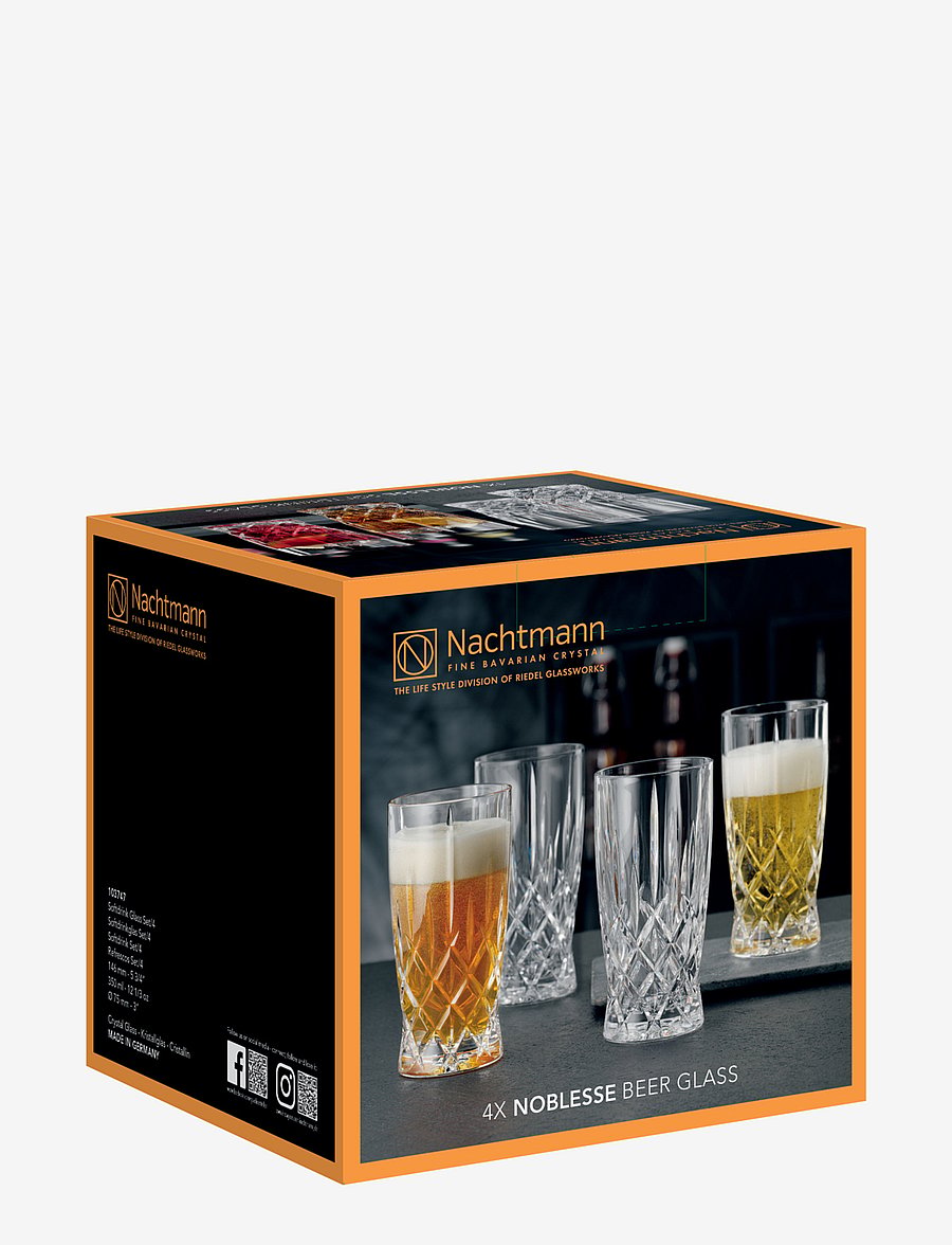 Nachtmann - Noblesse Softdrink 37 cl 4-pack - trinkgläser - clear glass - 2