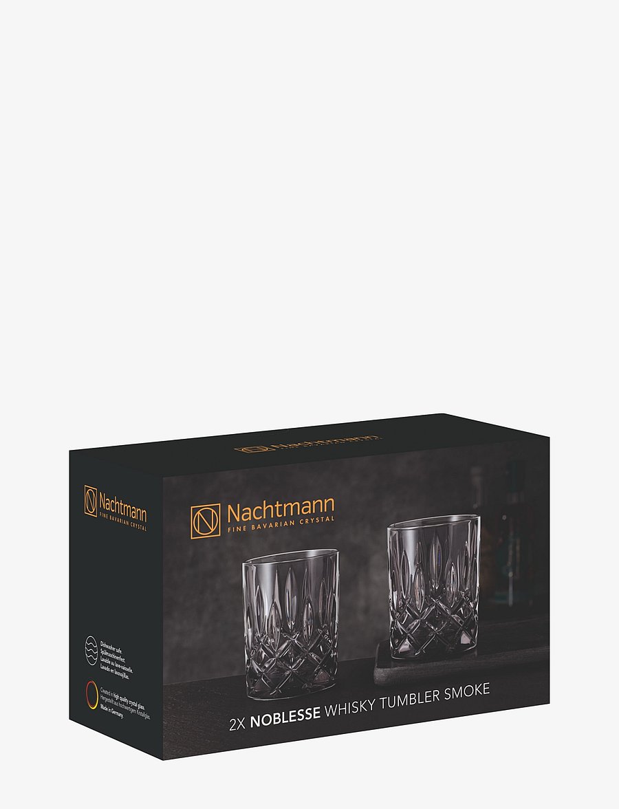 Nachtmann - Noblesse Tumbler 2-p - viski- ja konjakiklaasid - black - 2