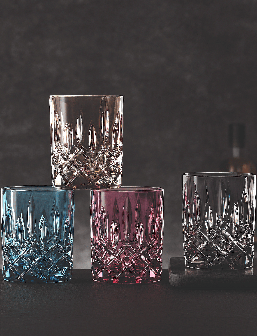 Nachtmann - Noblesse Tumbler 2-p - viski- ja konjakiklaasid - black - 0