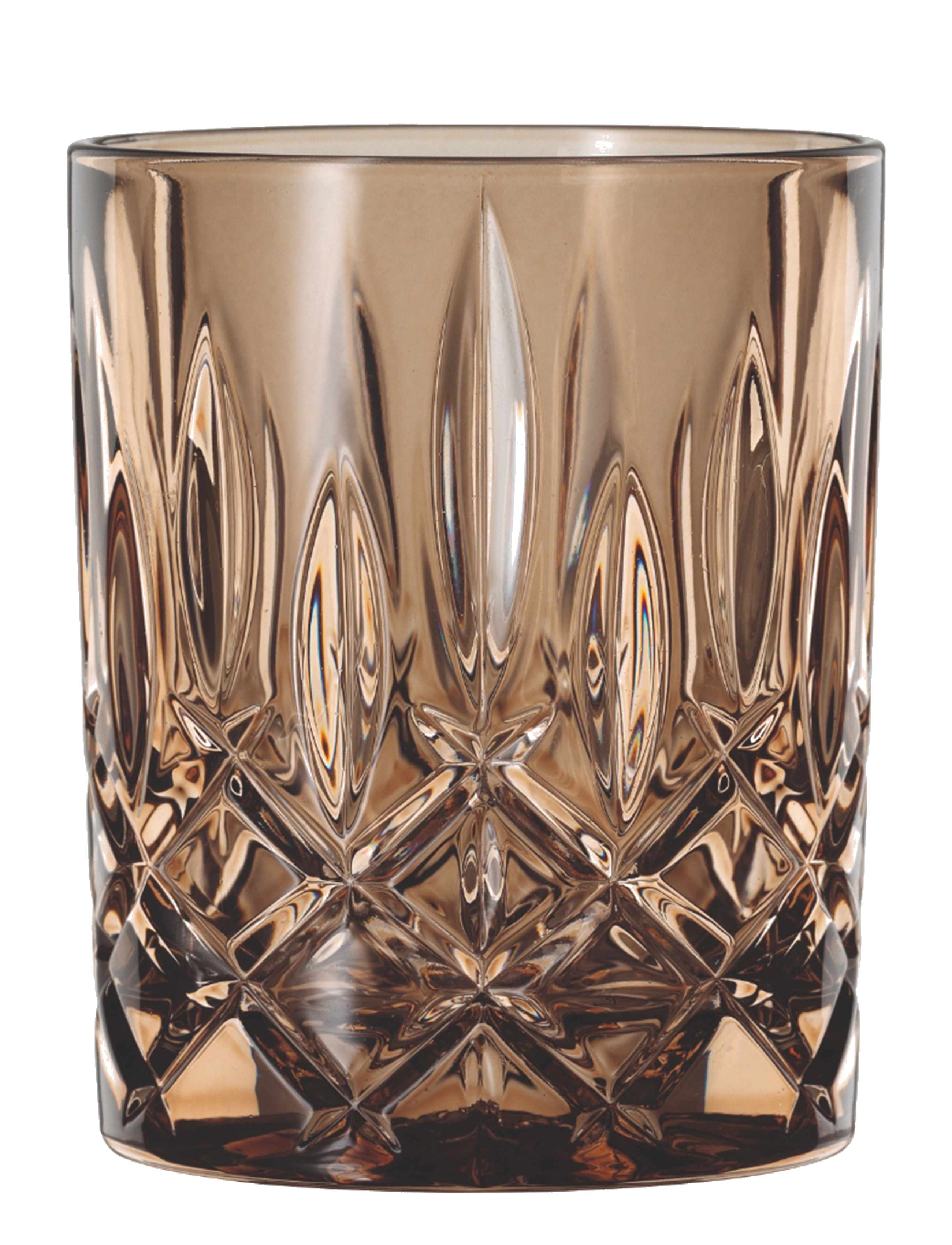 Nachtmann - Noblesse Tumbler 2-p - whiskey & cognac glasses - brown - 3