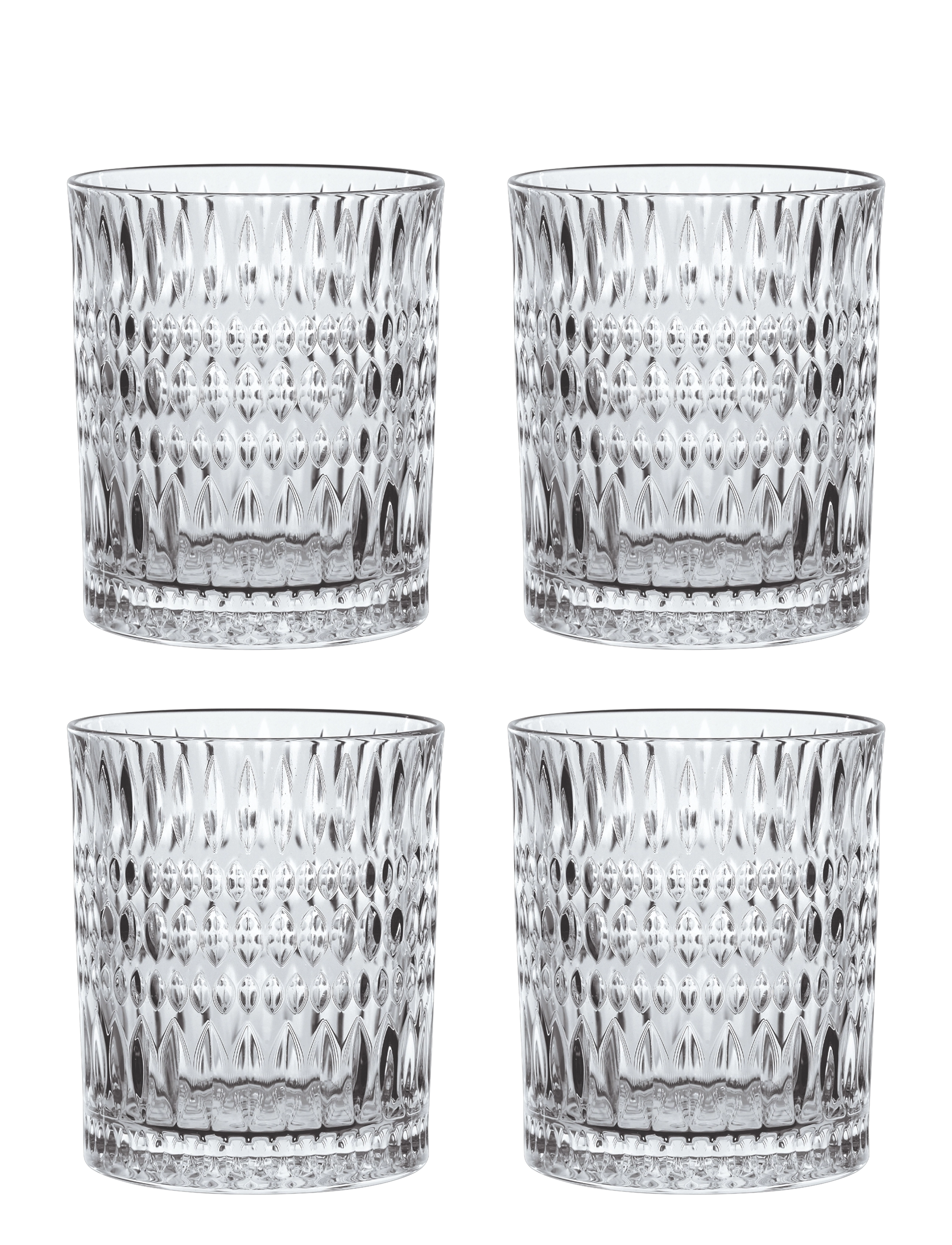Nachtmann Ethno Tumbler 4-p - Glas - CLEAR / undefined