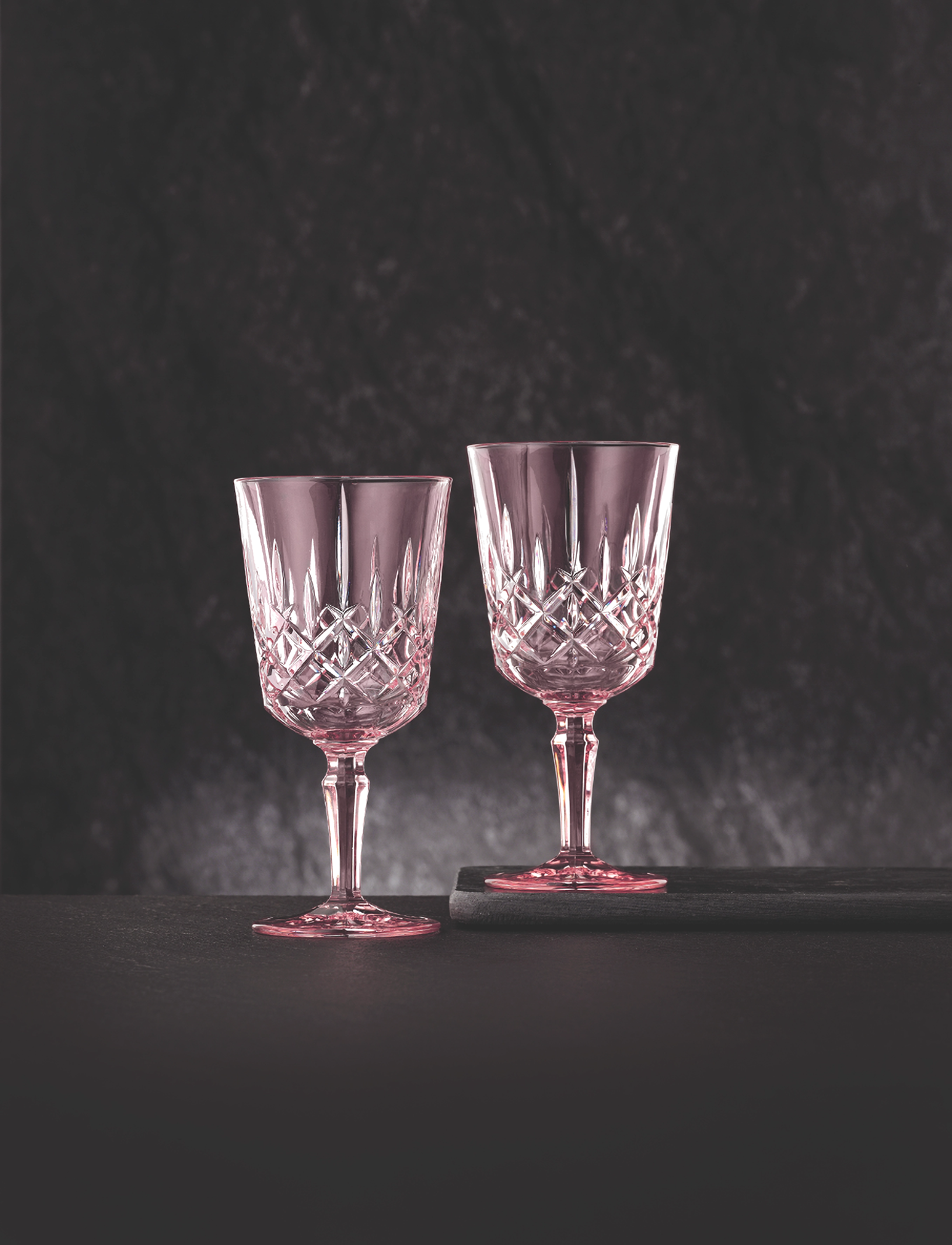 Nachtmann Noblesse Cocktail 2-P, One Size, Wine Glass, Rosa - White Glasses, Homeware