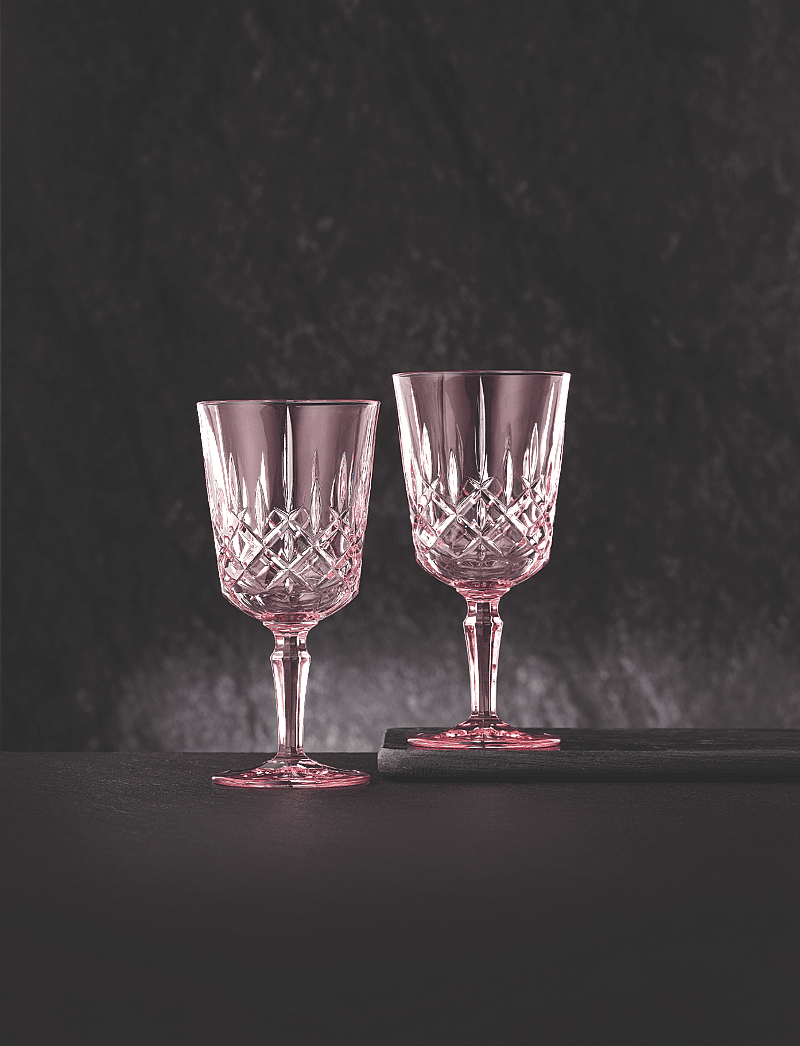Nachtmann - Noblesse Cocktail 2-p - hvítvínsglös - pink - 0