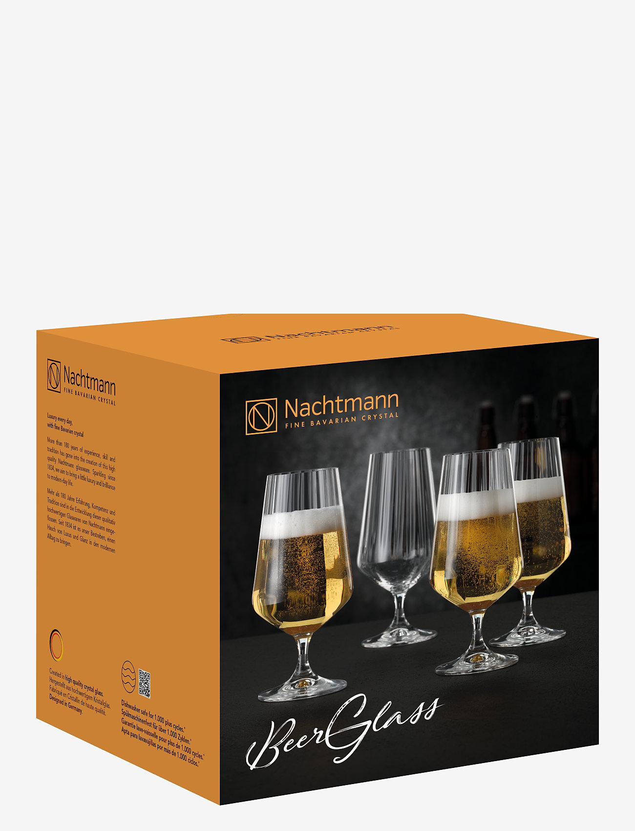 Nachtmann - Celebration Ølglass 4-pakning - shop etter pris - clear - 1
