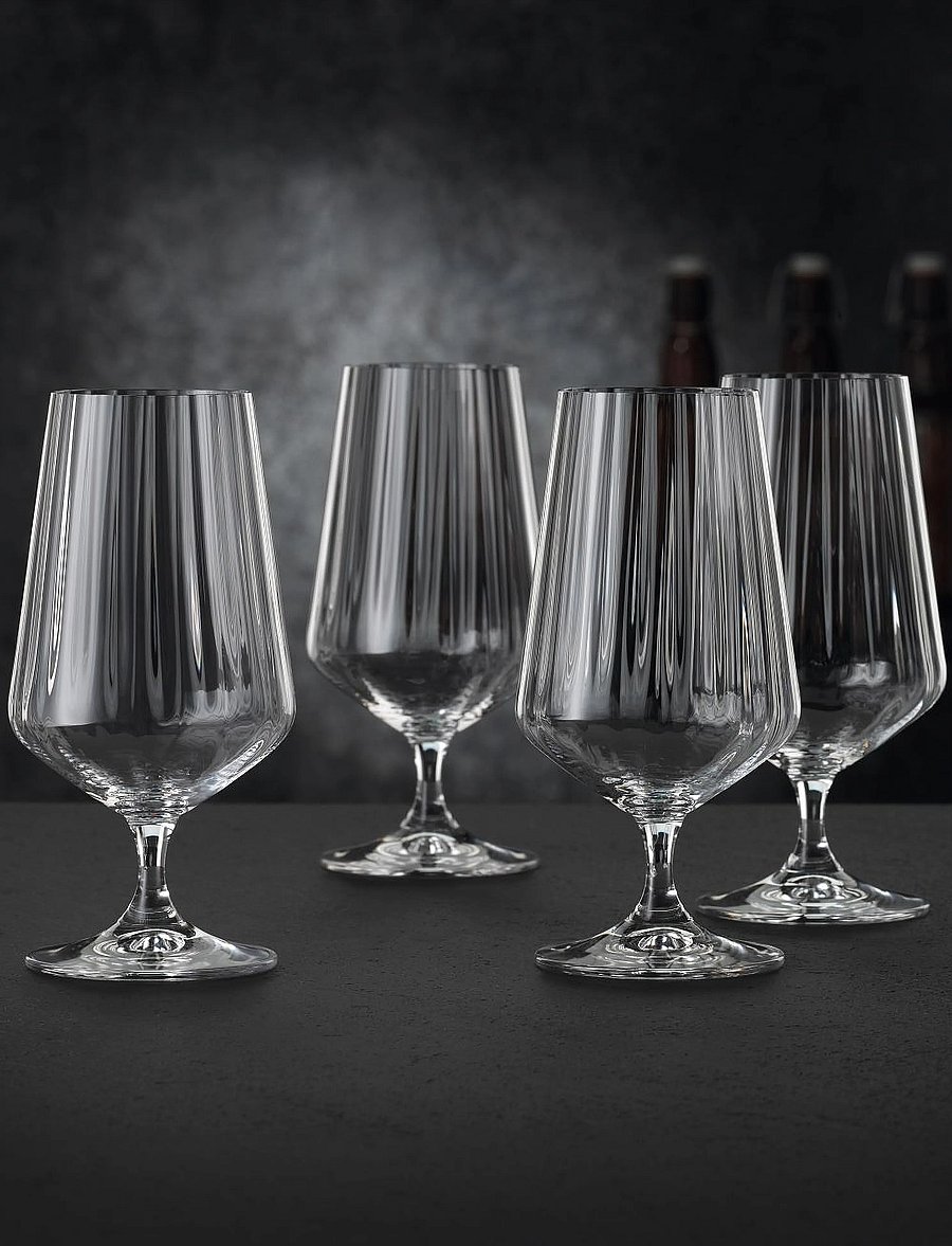 Nachtmann - Celebration Beer Glass 4-p - biergläser - clear - 3