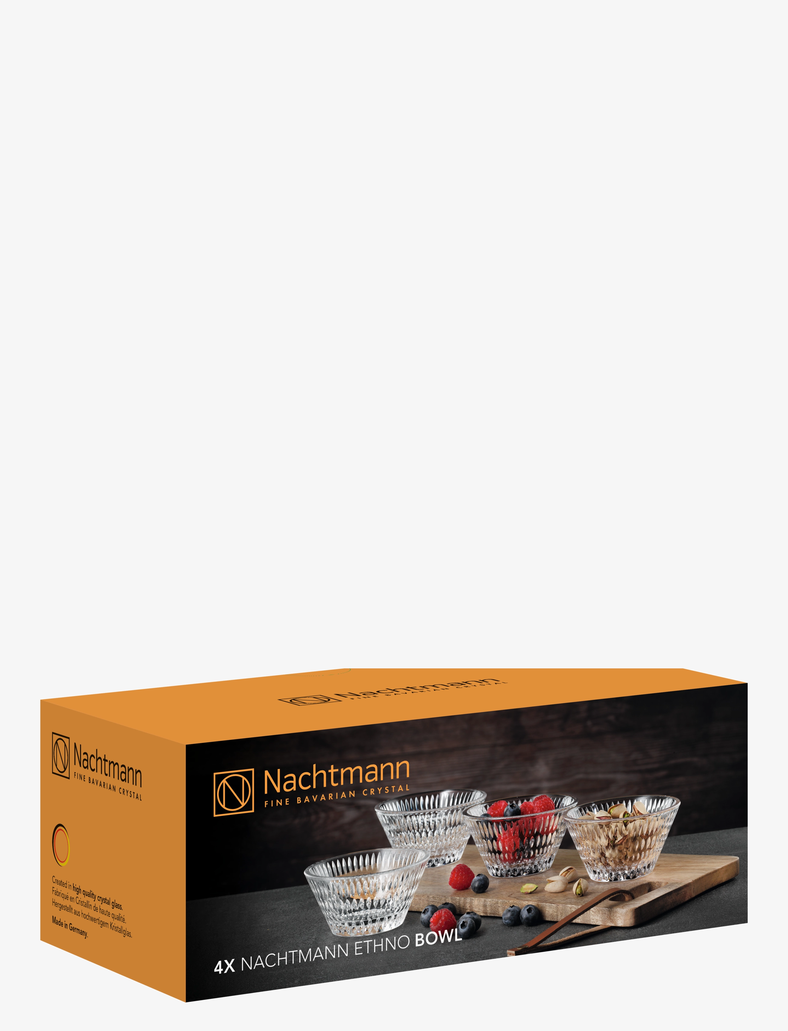 Nachtmann - Ethno Bowl  4-p - serving bowls - clear - 2