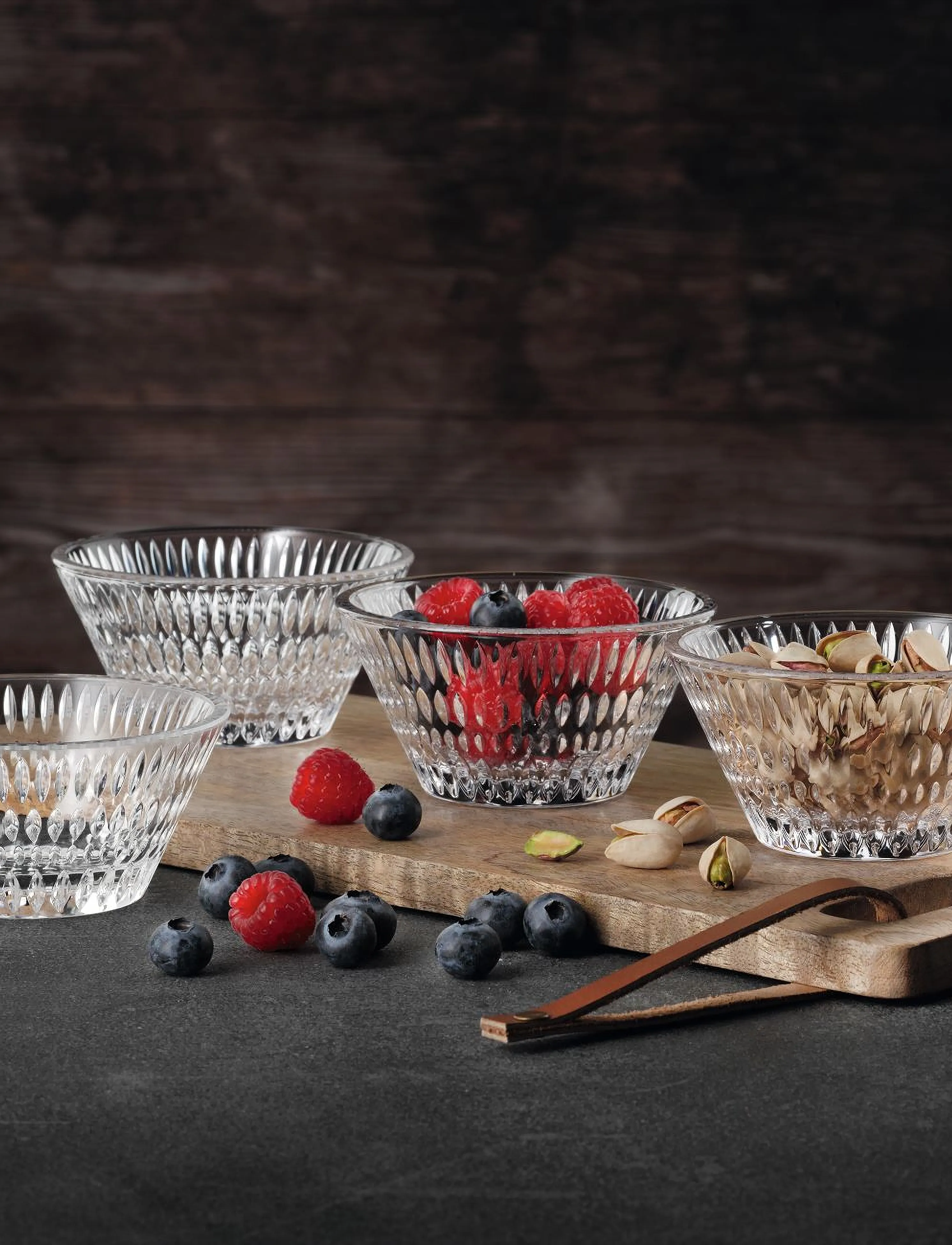 Nachtmann Ethno Skål 4-Pak, 19 CL, Bowls & Serving Dishes, Nackt - Bowls, Homeware