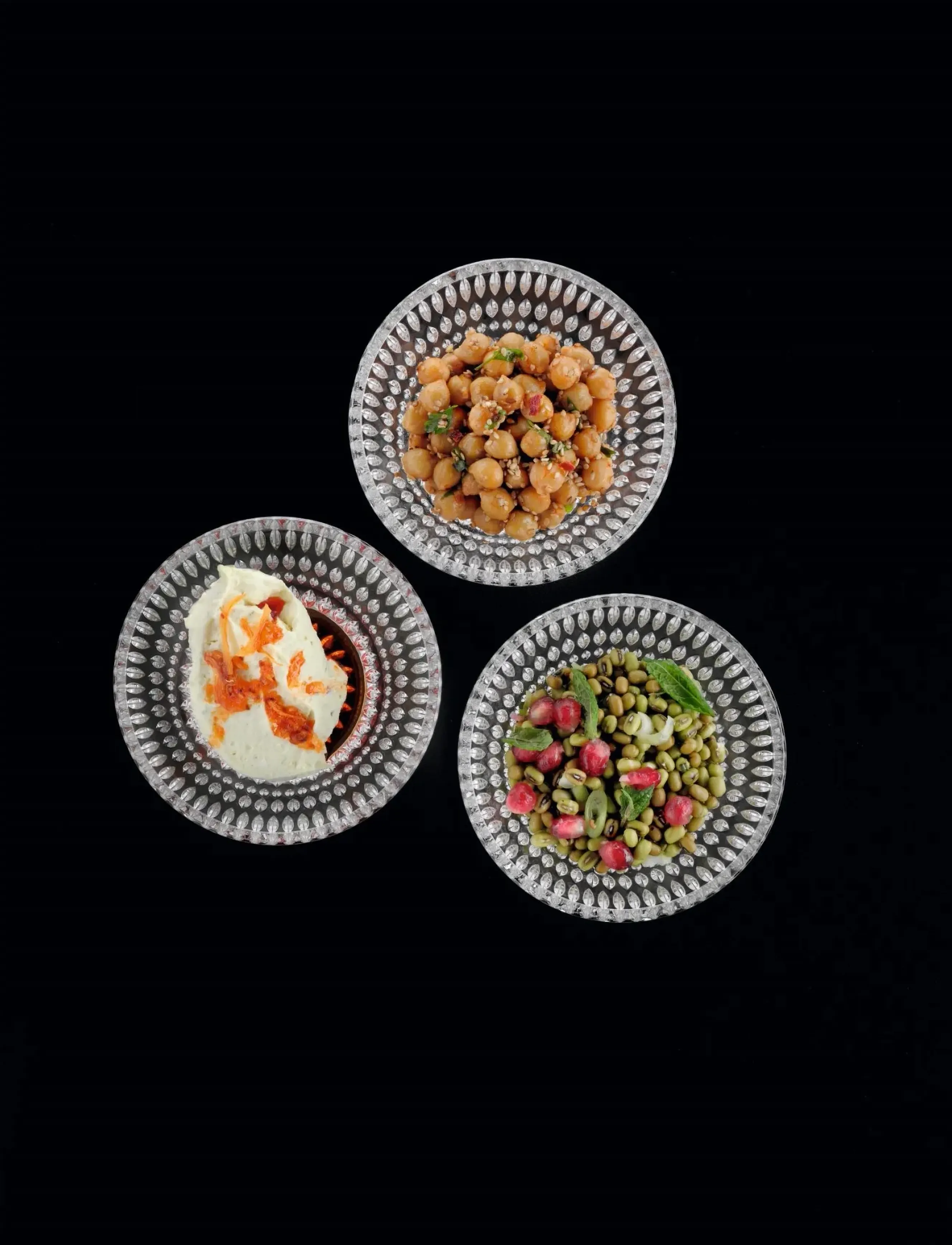 Nachtmann - Ethno Bowl  4-p - serving bowls - clear - 3