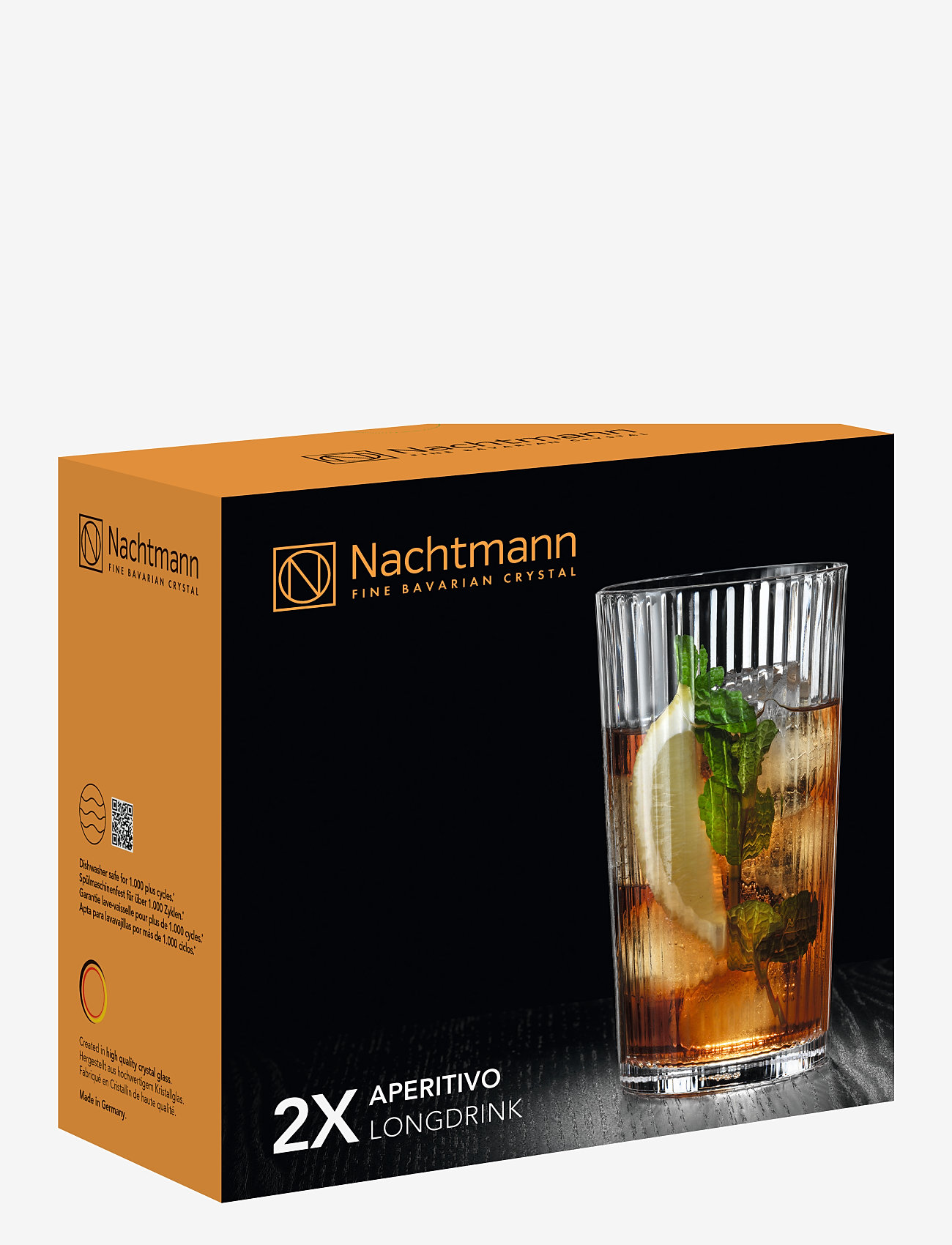 Nachtmann - Aperitivo Tumbler Large 2-pak - drikkeglas - clear - 1