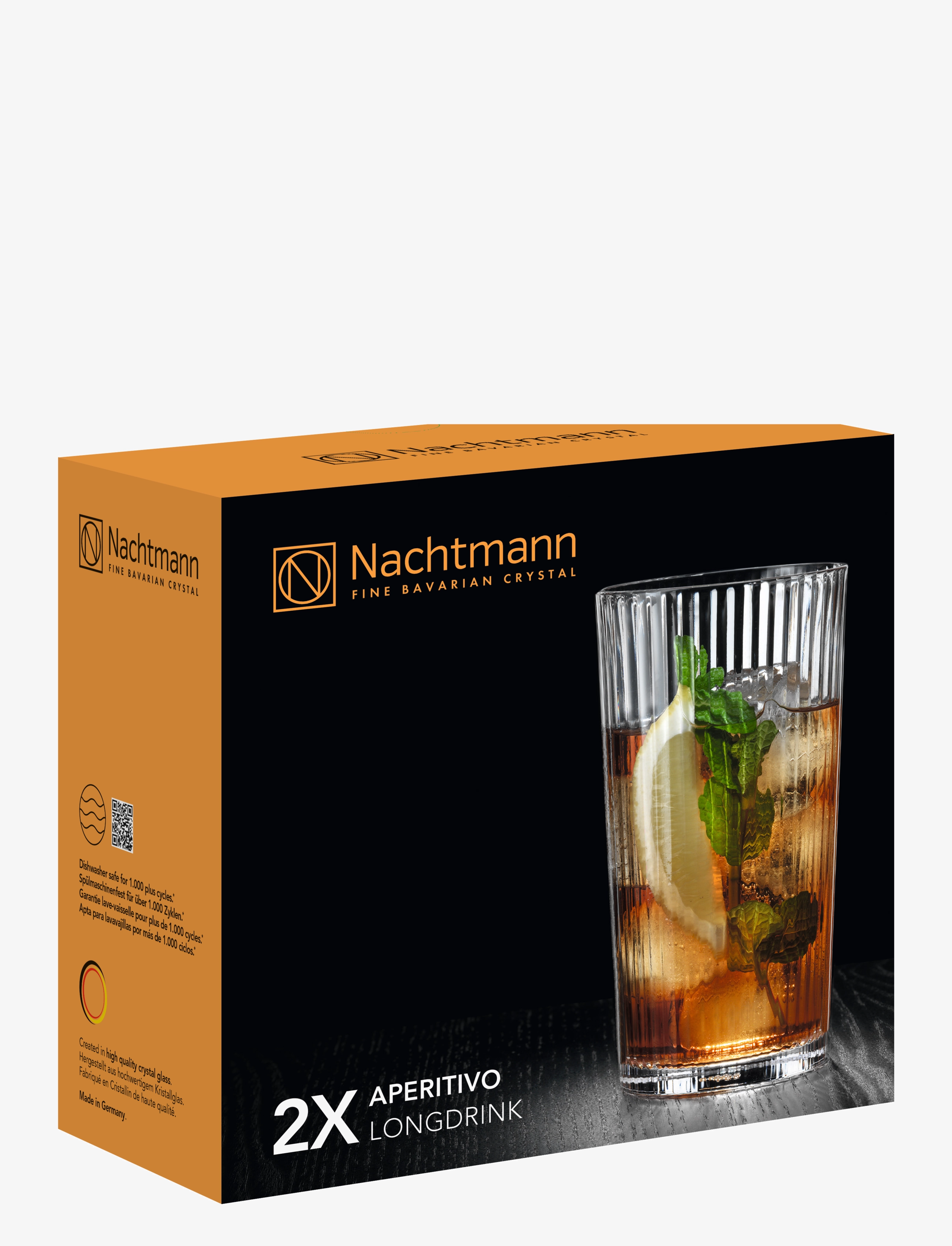Nachtmann - Aperitivo Tumbler Large 2-p - trinkgläser - clear - 2