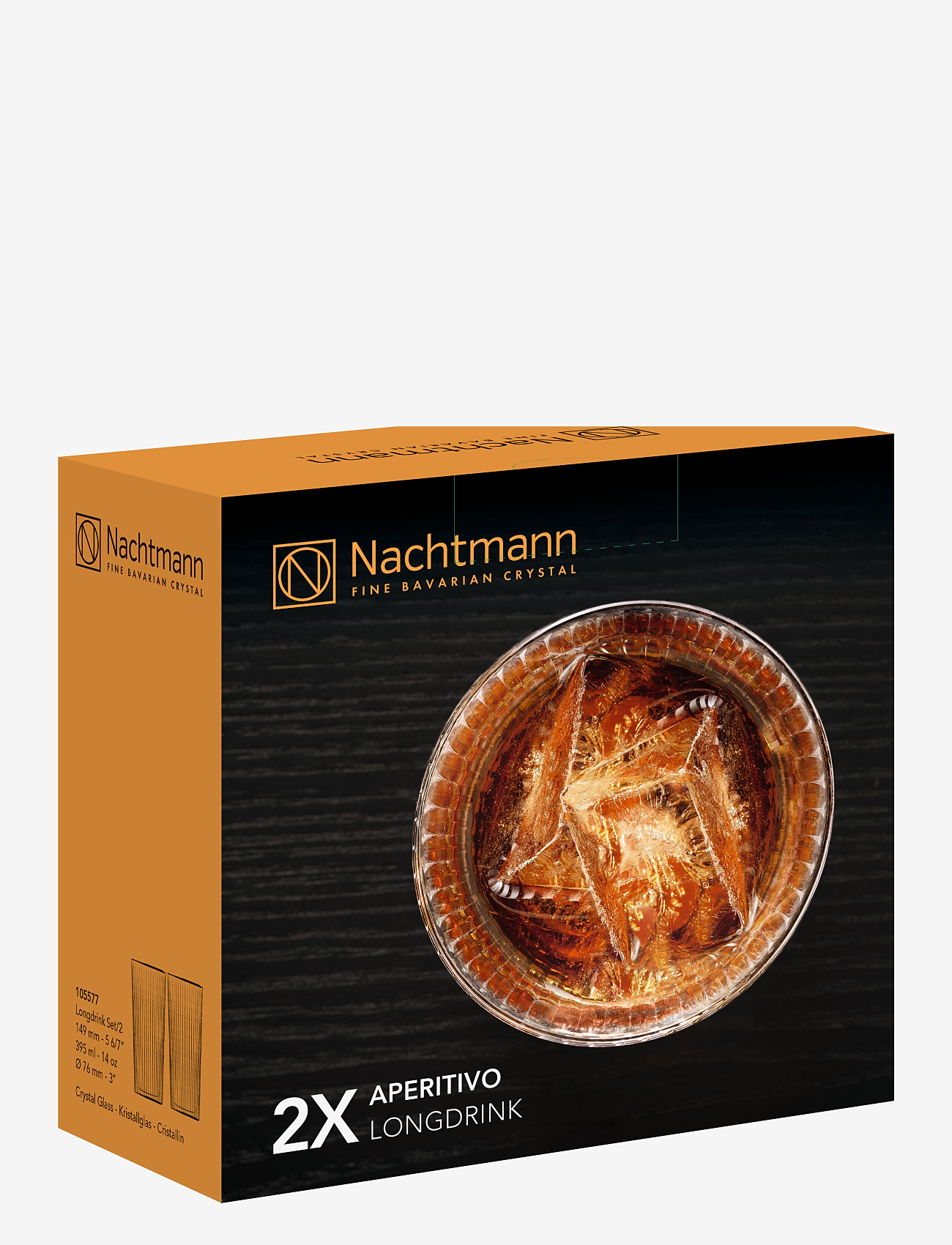 Nachtmann - Aperitivo Tumbler Large 2-pak - drikkeglas - clear - 2