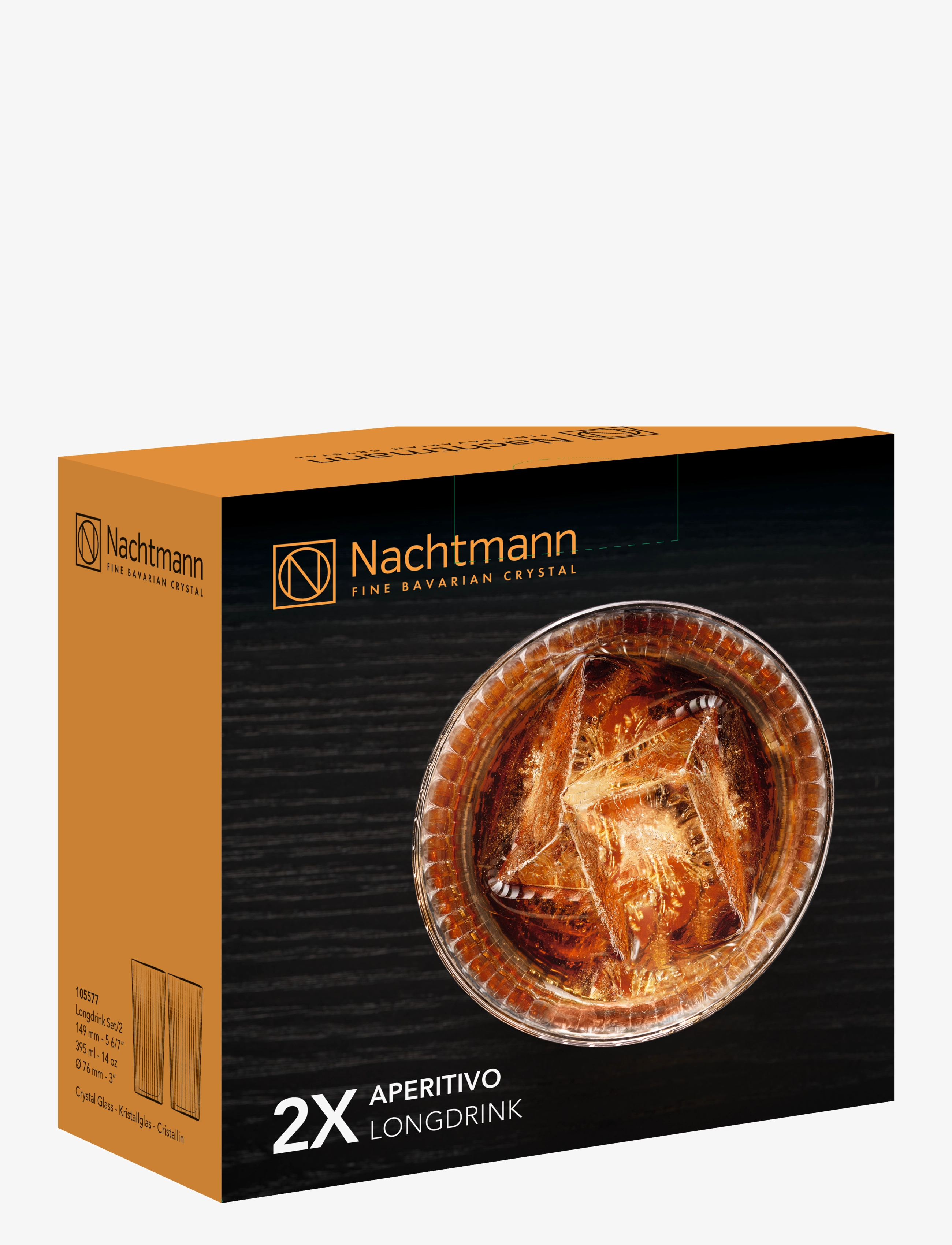 Nachtmann - Aperitivo Tumbler Large 2-p - trinkgläser - clear - 3