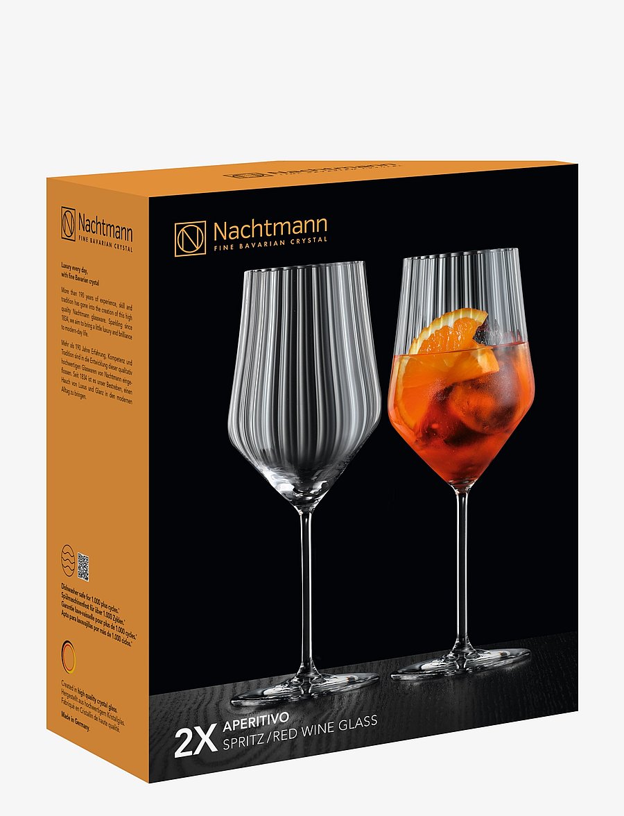Nachtmann - Aperitivo Spritz Glass 2-p - cocktail & longdrinkgläser - clear - 2