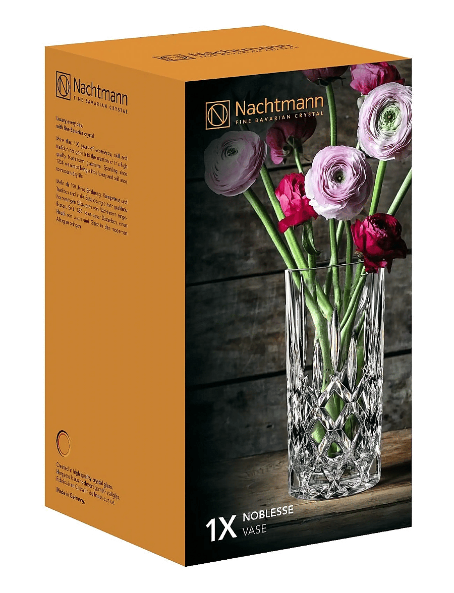 Nachtmann - Noblesse Vase 23cm - vaasid - clear - 2