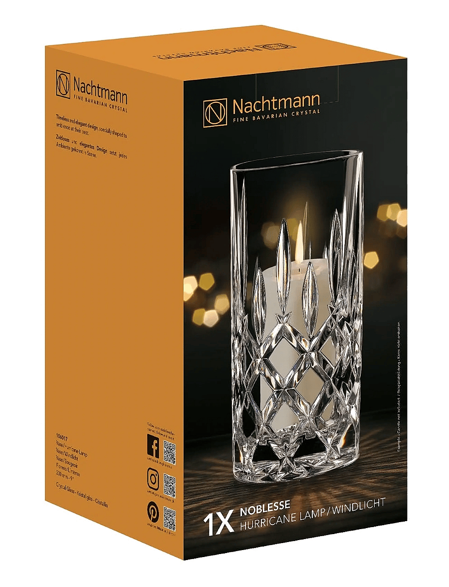 Nachtmann - Noblesse Vase 23cm - vaasid - clear - 3
