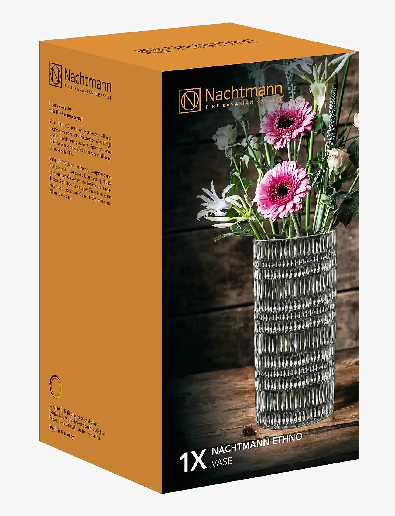 Nachtmann - Ethno Vase 23cm - osta hinna alusel - clear - 1