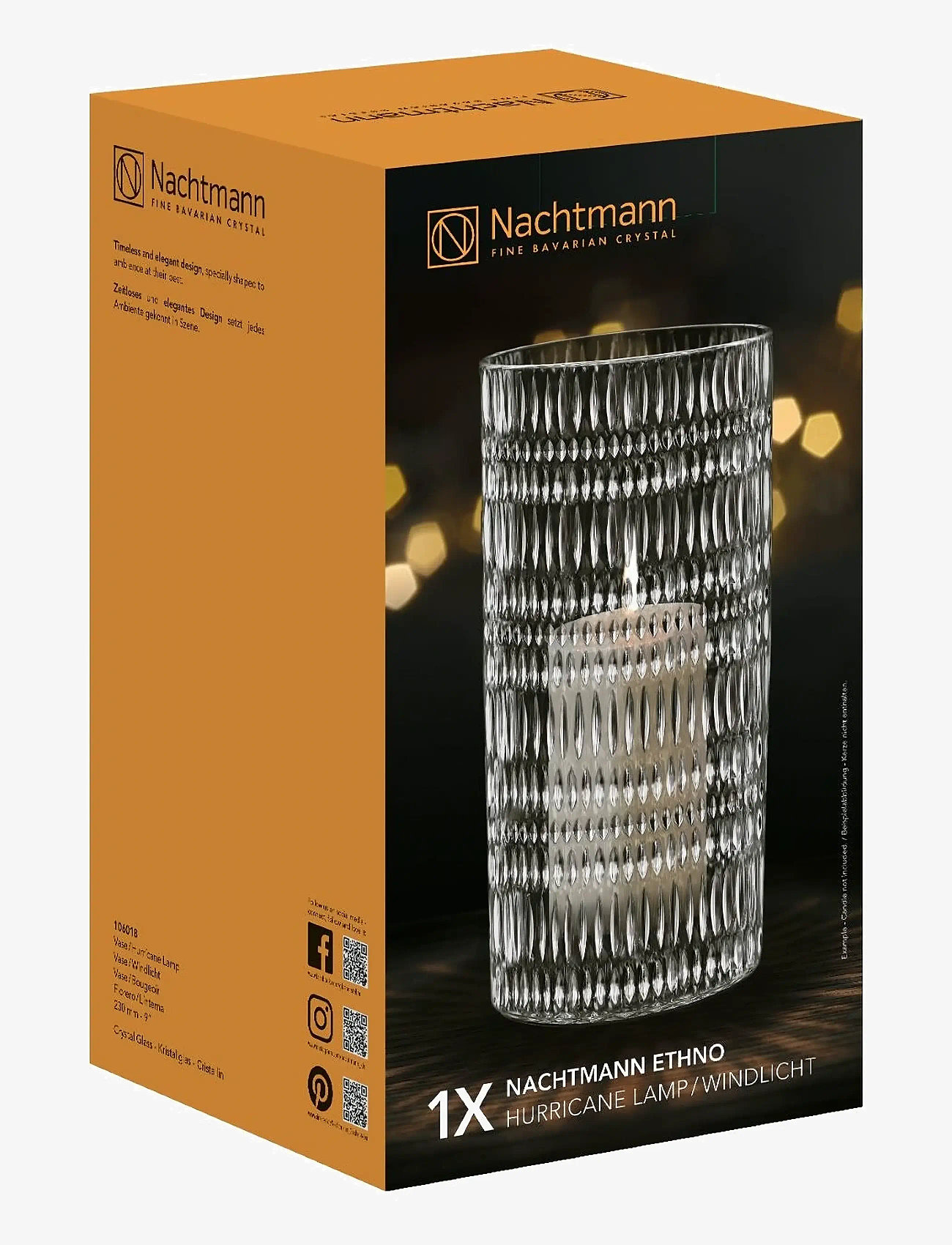 Nachtmann - Ethno Vase 23cm - osta hinna alusel - clear - 2
