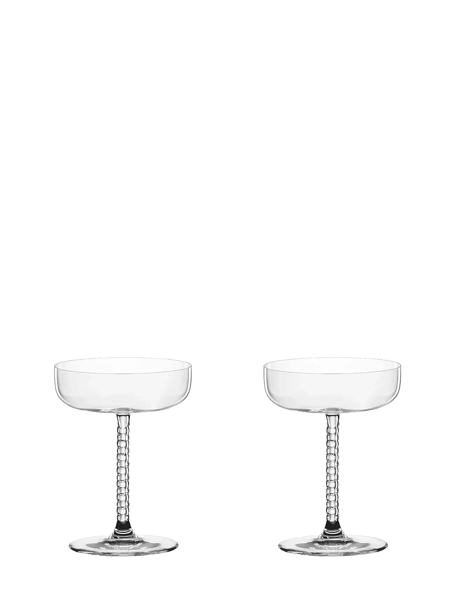 Nachtmann - Bossa Nova Cocktail Glass 2-pack - cocktail & longdrinkgläser - clear - 1