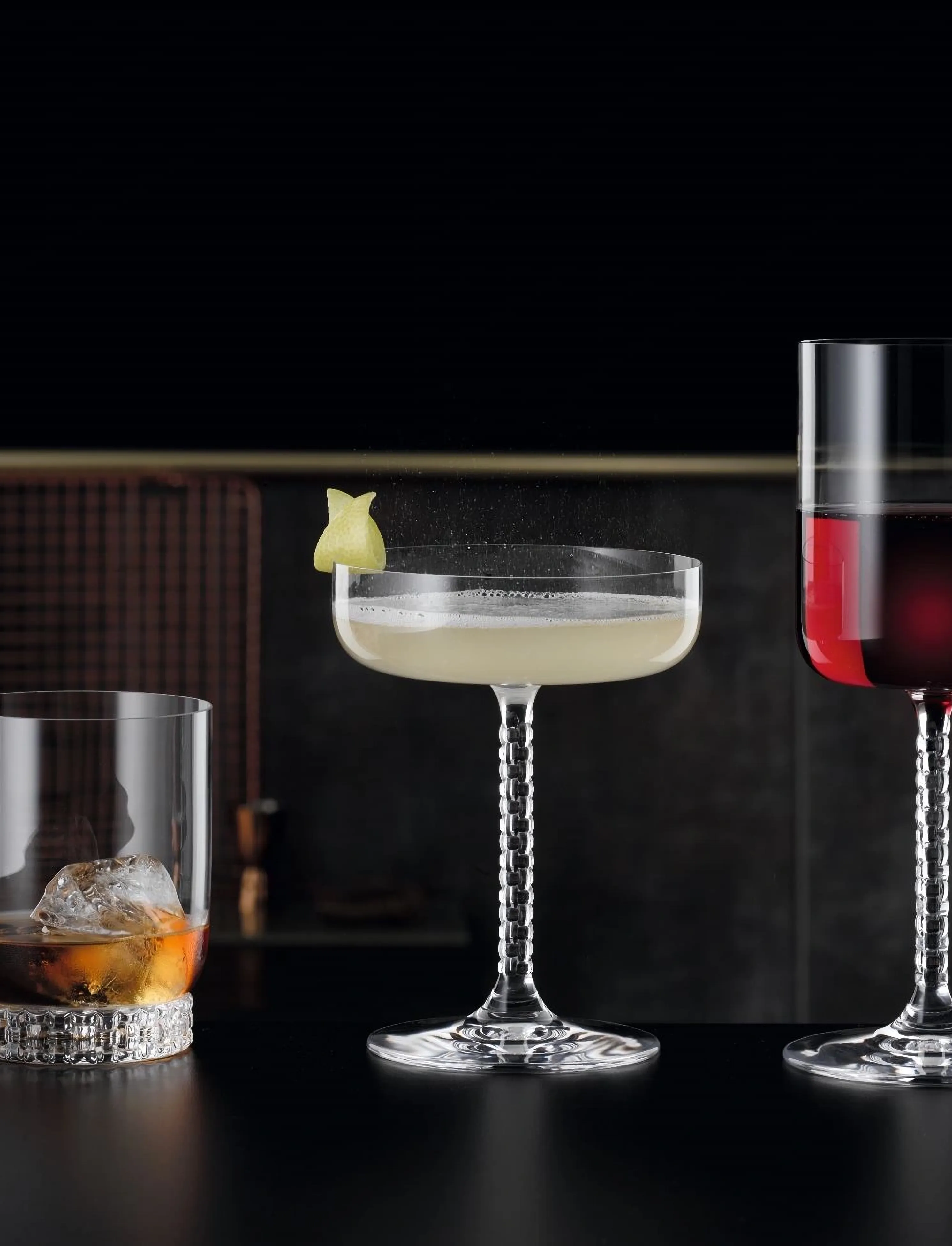 Nachtmann - Bossa Nova Cocktail Glass 2-pack - cocktail & longdrinkgläser - clear - 4