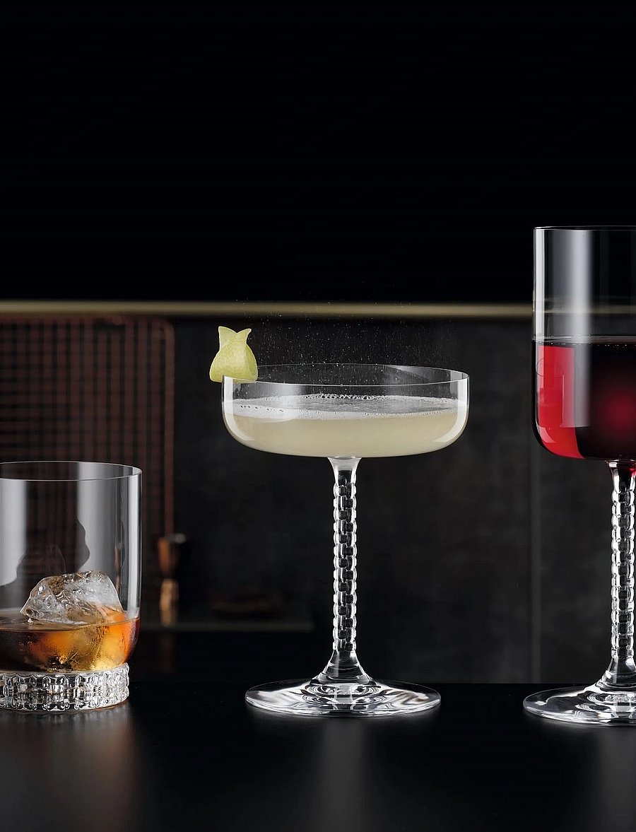 Nachtmann - Bossa Nova Cocktail Glass 2-pack - cocktail & longdrinkgläser - clear - 4