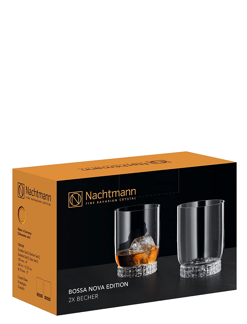 Nachtmann - Bossa Nova Tumbler 2-pack - trinkgläser - clear - 2