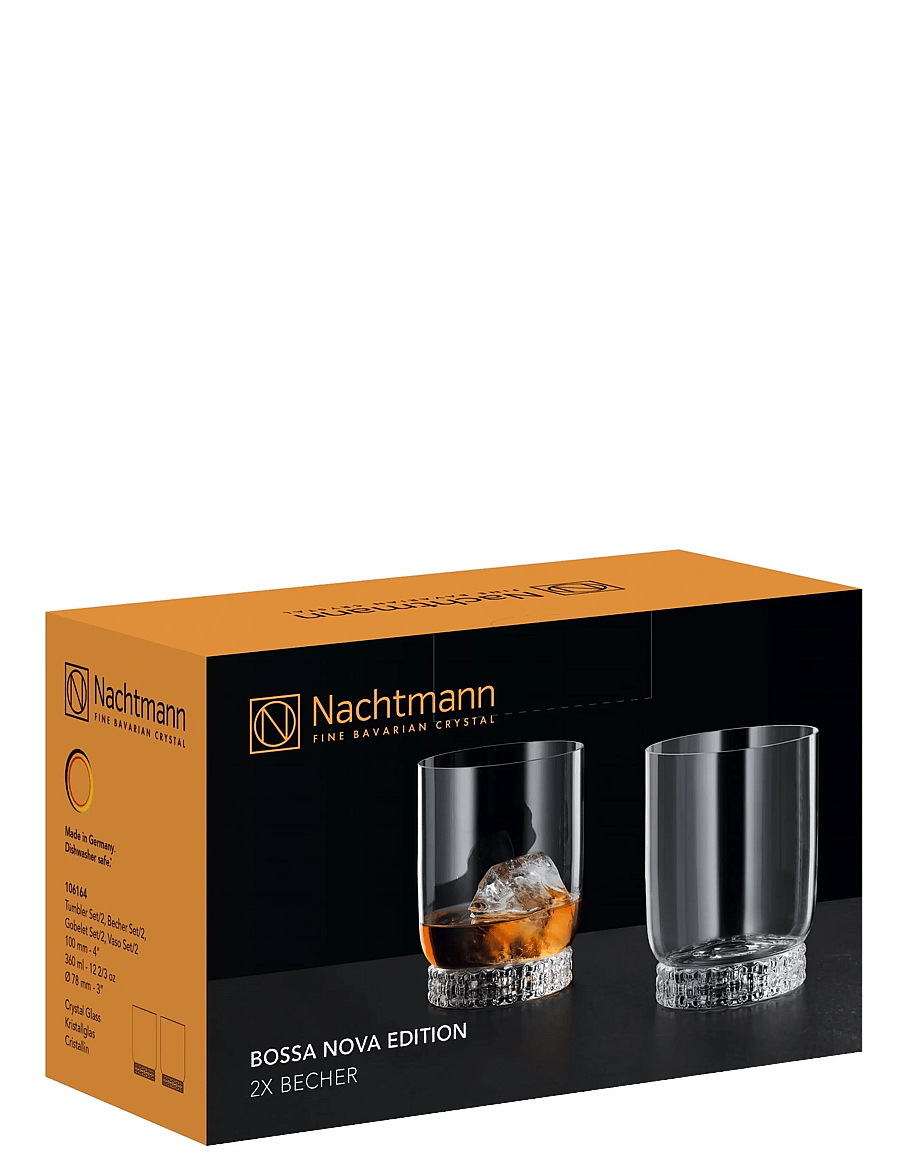 Nachtmann - Bossa Nova Tumbler 2-pack - trinkgläser - clear - 2