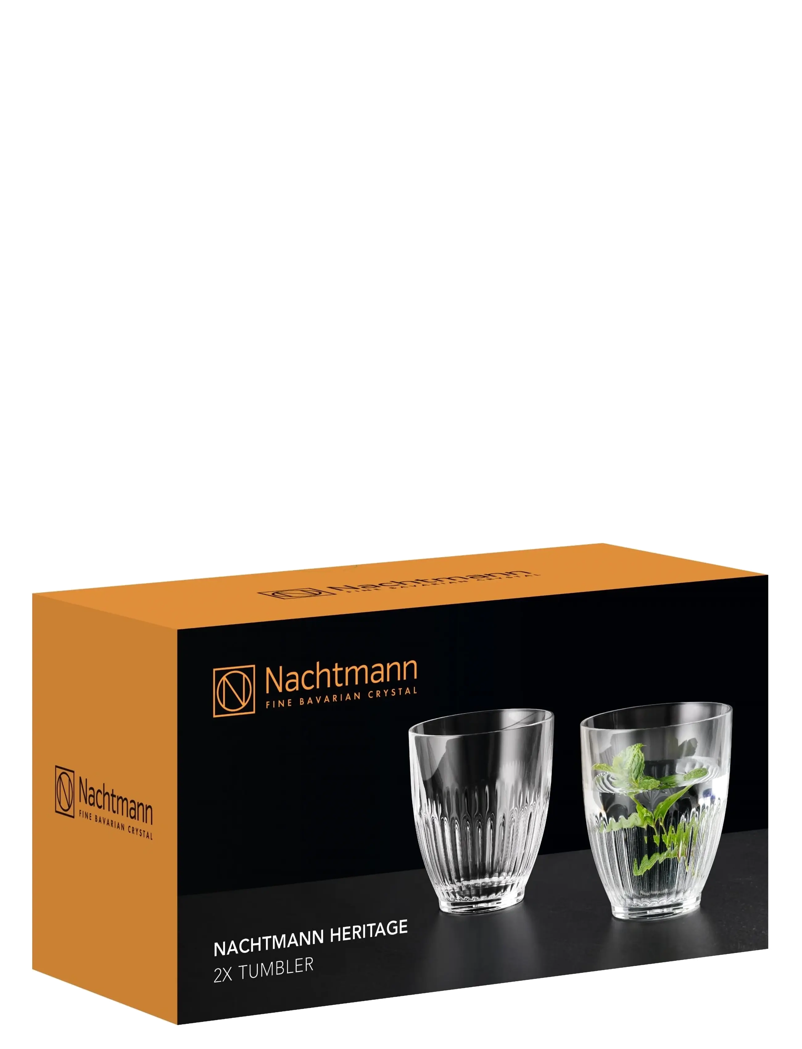 Nachtmann - Heritage Tumbler 2-pack - dricksglas - clear - 2