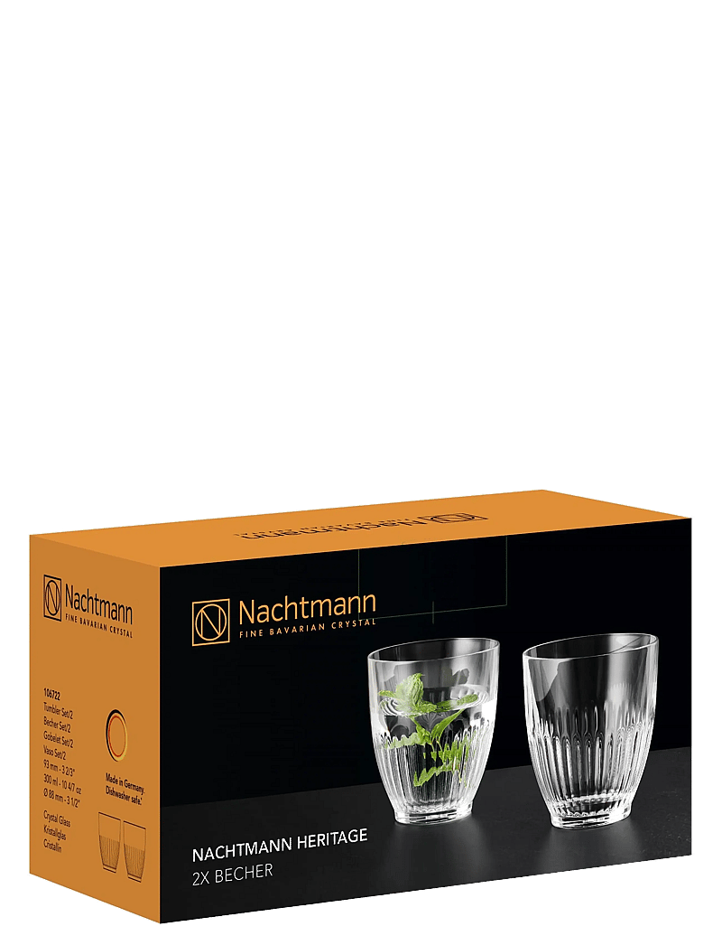 Nachtmann - Heritage Tumbler 2-pack - drinking glasses & tumblers - clear - 3