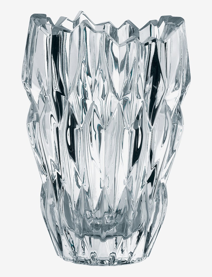 Nachtmann - Quartz vase oval 16cm - vasen - clear glass - 1