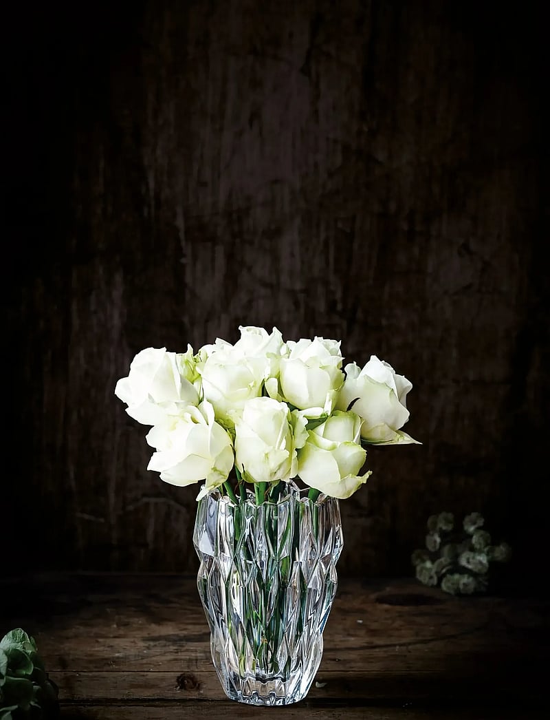 Nachtmann - Quartz vase oval 16cm - wazony - clear glass - 0