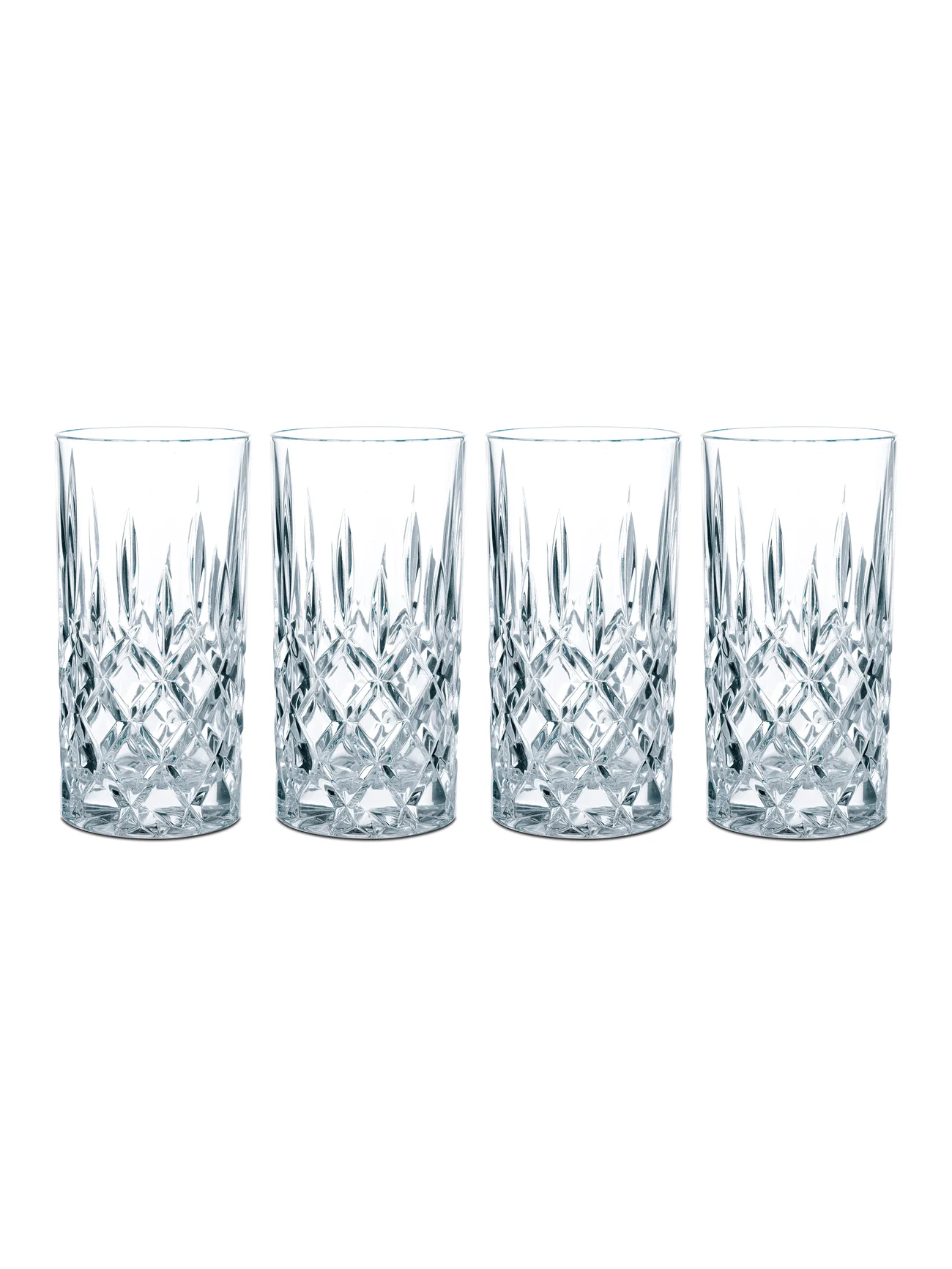 Nachtmann - Noblesse Longdrink - kokteilių stiklinės ir martinio taurės - clear glass - 0