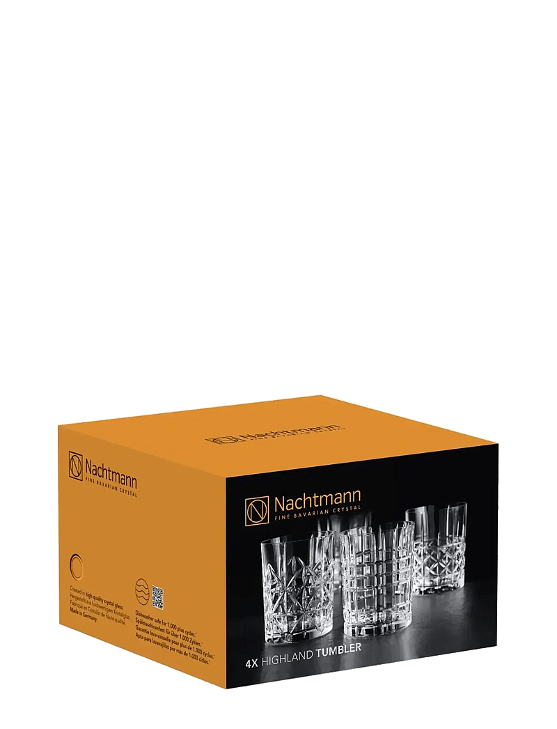 Nachtmann - Highland Tumbler 34,5cl 4-pack - nach preis einkaufen - clear glass - 2