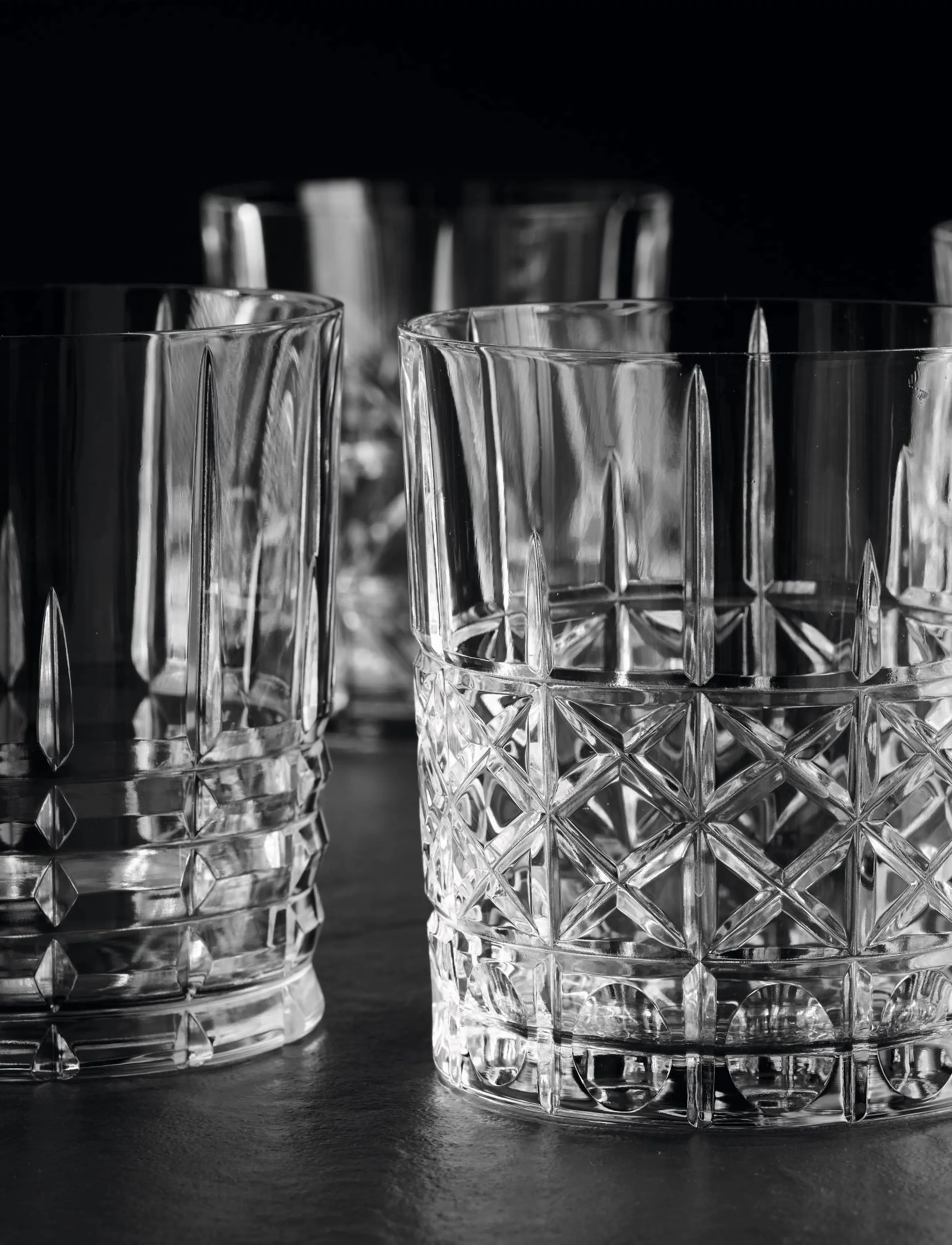 Nachtmann Highland Tumbler 34,5Cl 4-P, 34.5 CL, Glass, Nackt - Whiskey & Cognac Homeware