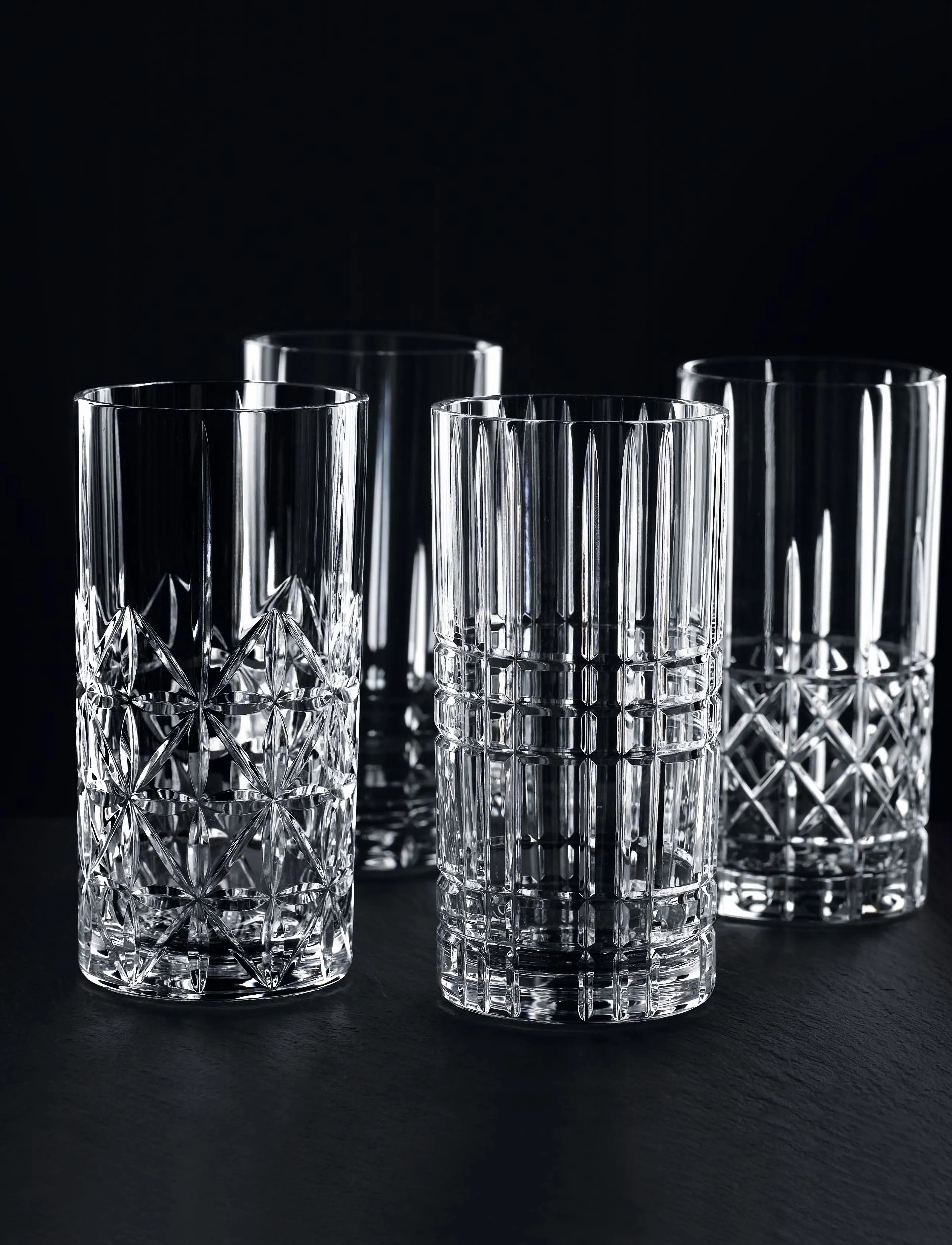 Nachtmann Highland Longdrink 37,5Cl 4-P, 37.5 CL, Glass, Nackt - Cocktail Homeware