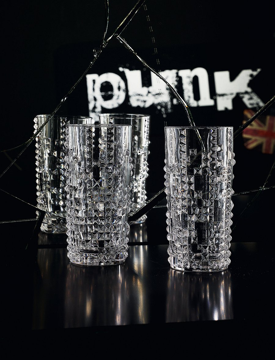 Nachtmann - Punk Longdrink 39cl 4-pack - cocktail & longdrinkgläser - clear glass - 2