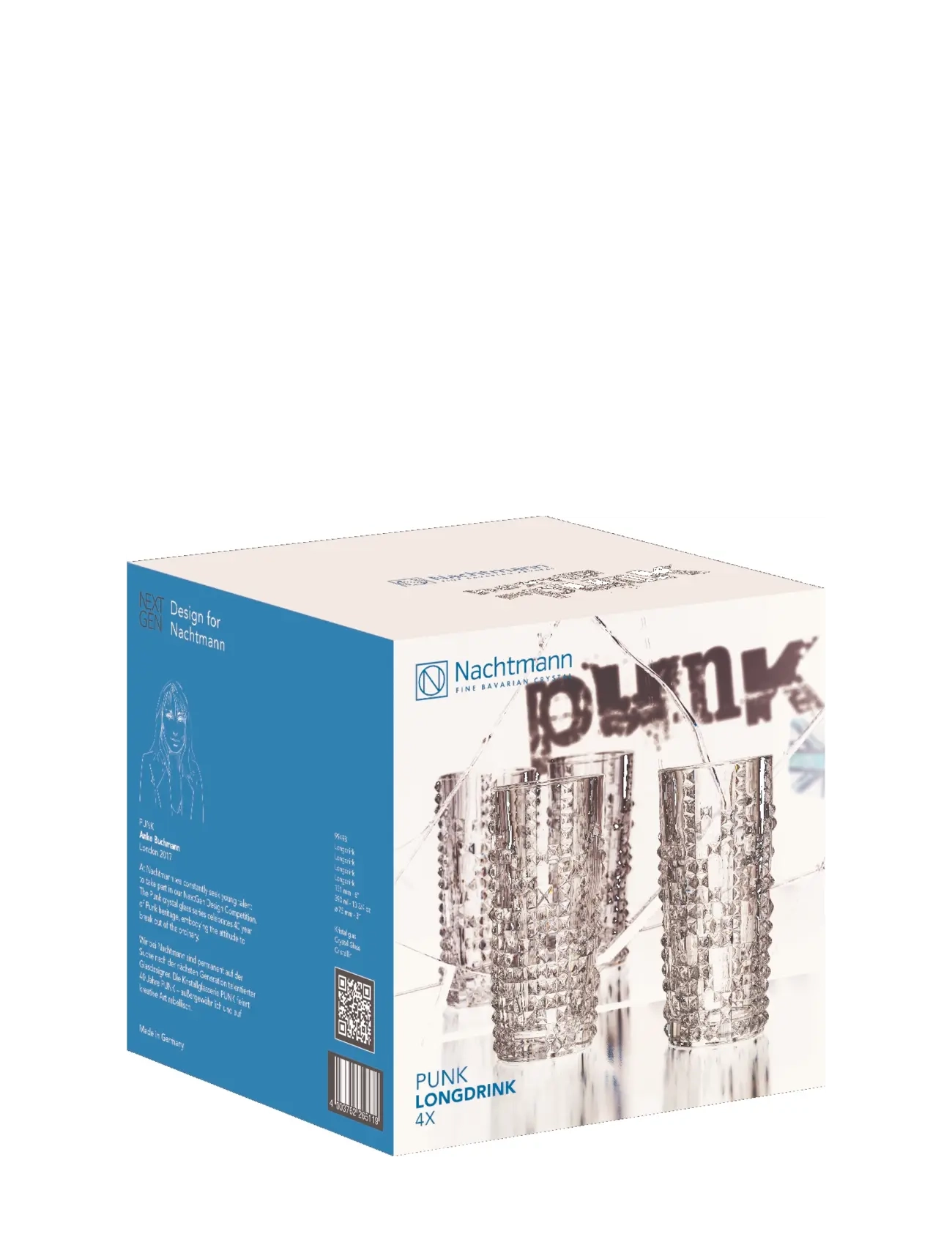 Nachtmann - Punk Longdrink 39cl 4-pack - martiniglas & cocktailglas - clear glass - 2