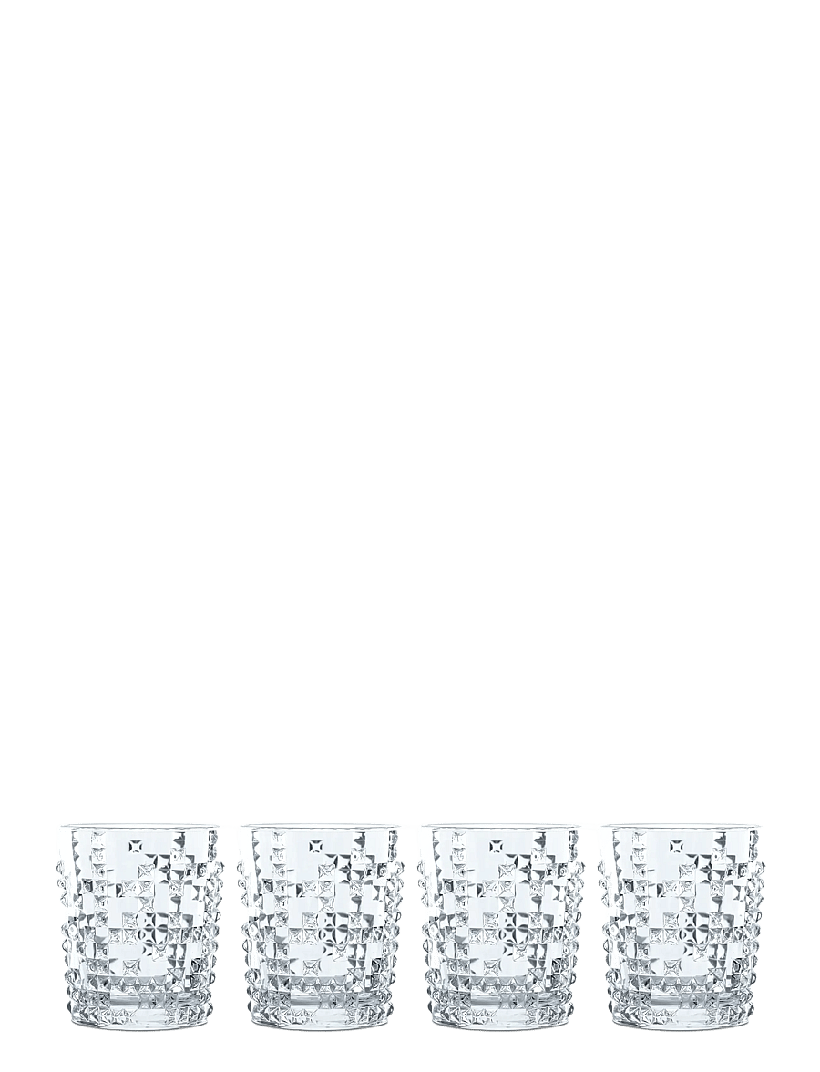 Nachtmann - Punk Tumbler 34,8cl 4-pack - viski- ja konjakiklaasid - clear glass - 0