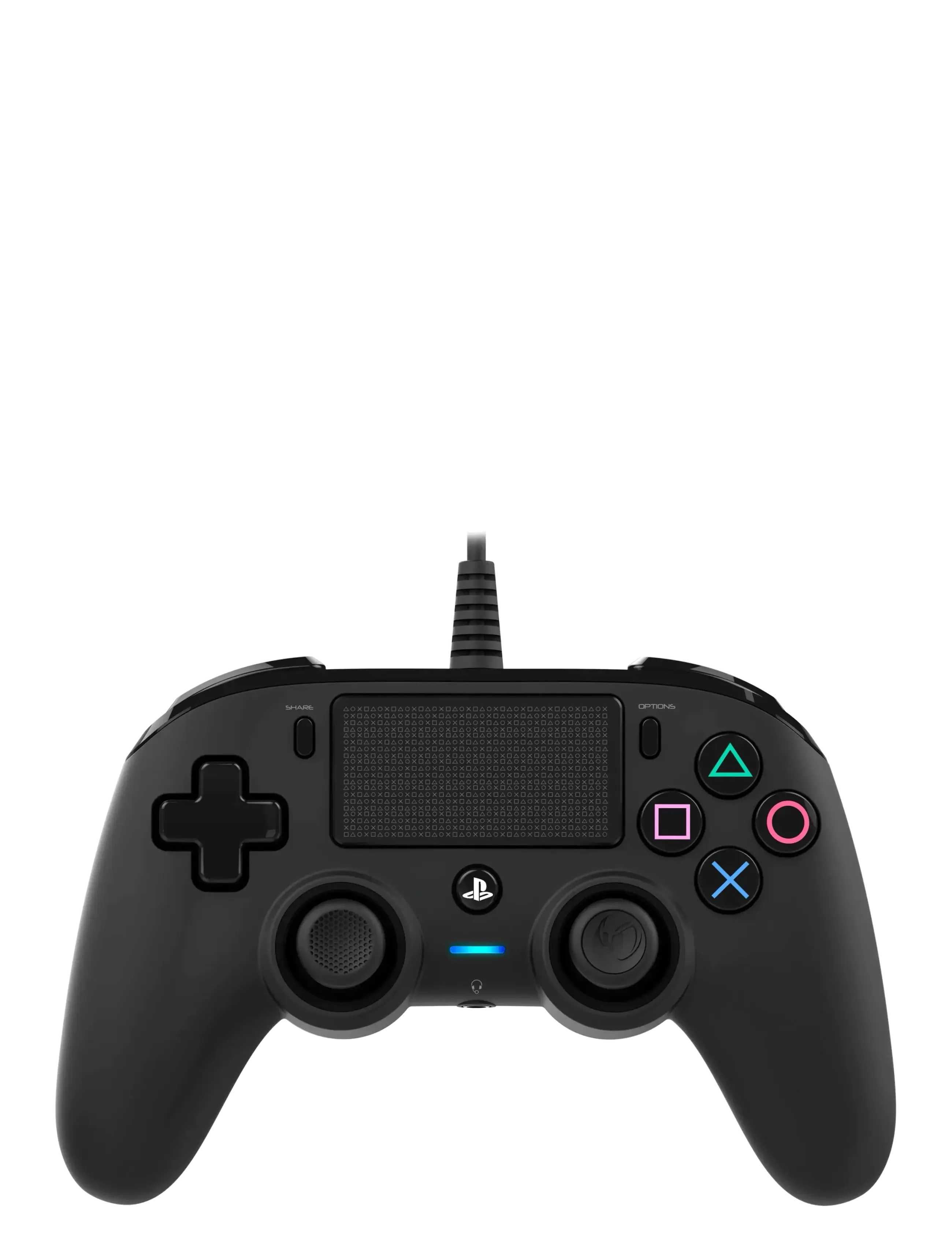 NACON - PS4 WIRED COMPACT CONTROLLER BLACK - puldid - black - 1