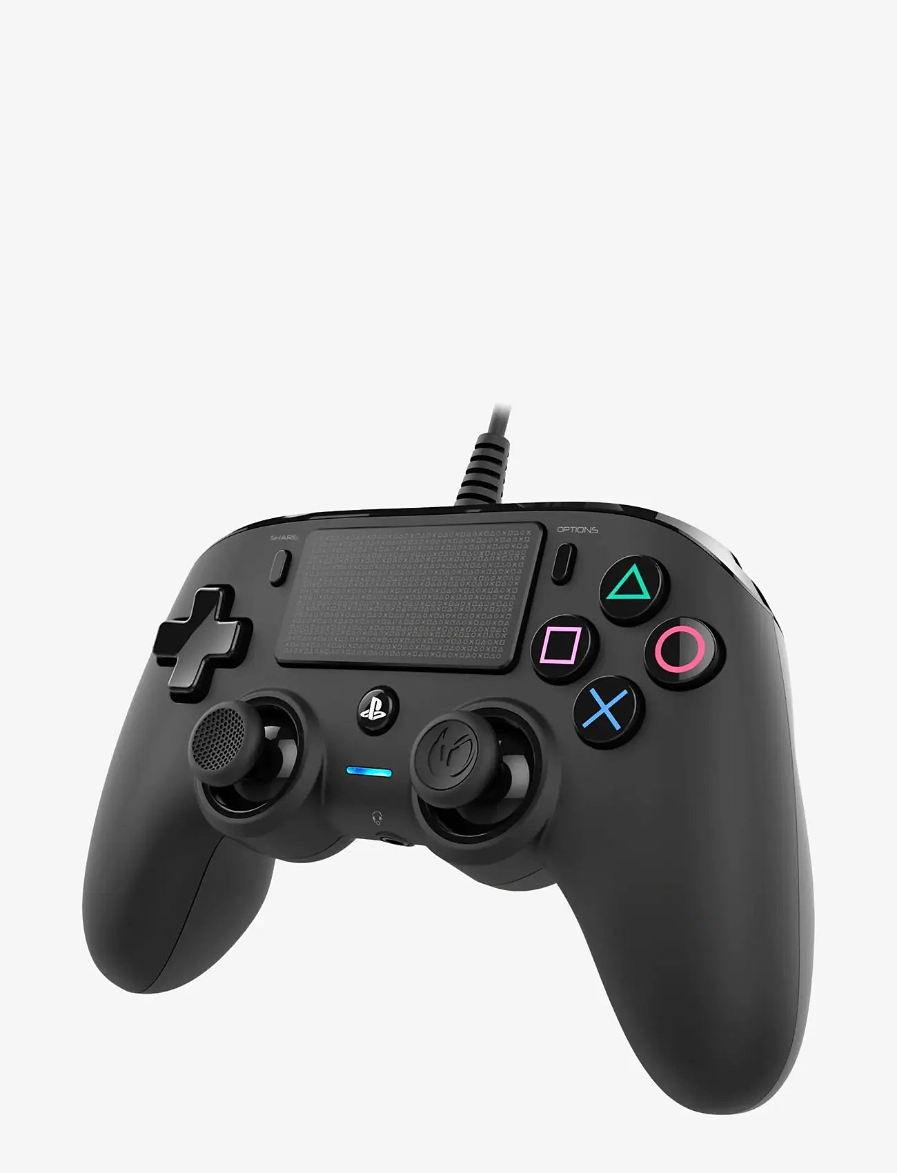 NACON - PS4 WIRED COMPACT CONTROLLER BLACK - kontrolieri - black - 2