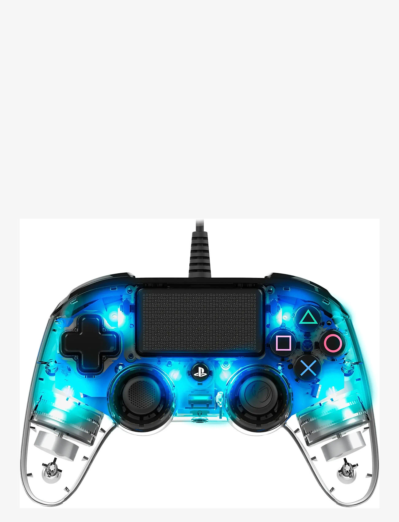 NACON - PS4 WIRED ILLUMINATED COMPACT CONTROLLER LIGHT BLUE - kontroller - blue - 2