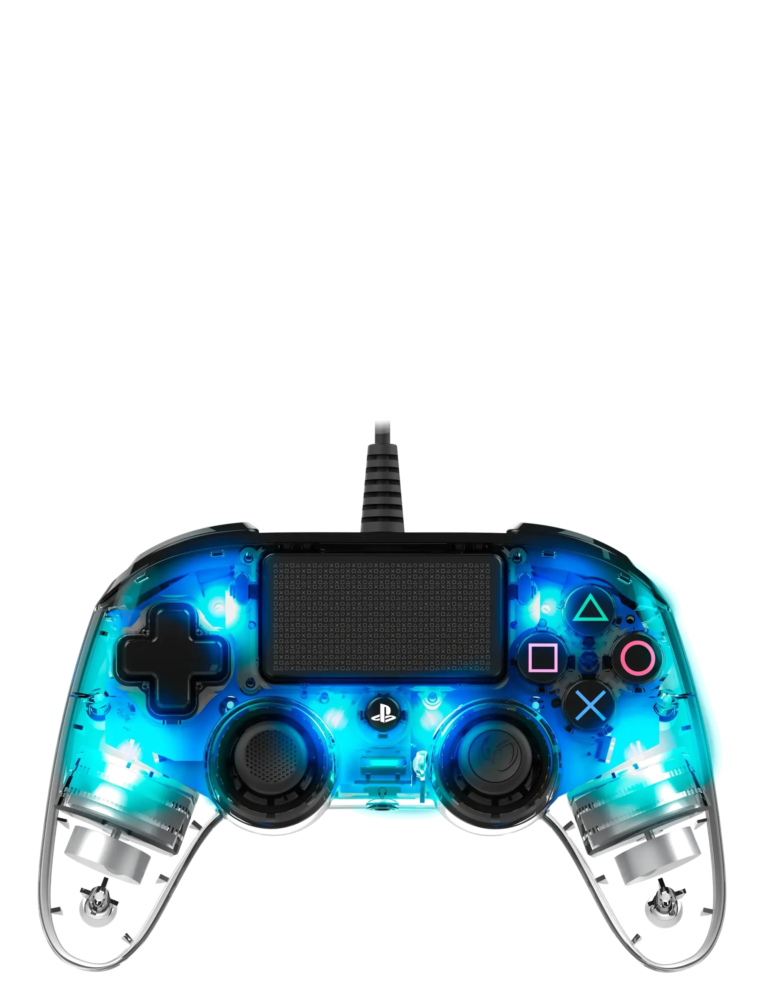 NACON - PS4 WIRED ILLUMINATED COMPACT CONTROLLER LIGHT BLUE - puldid - blue - 2