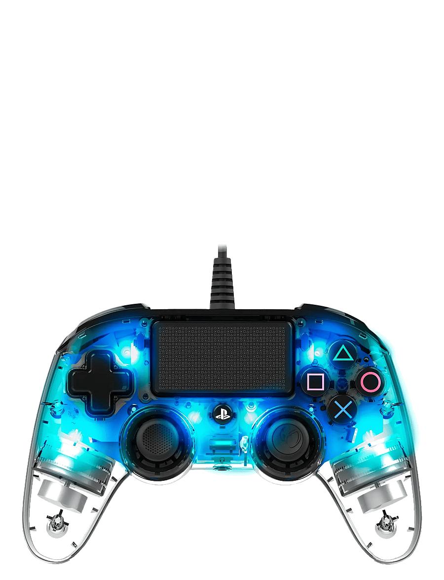 NACON - PS4 WIRED ILLUMINATED COMPACT CONTROLLER LIGHT BLUE - puldid - blue - 2