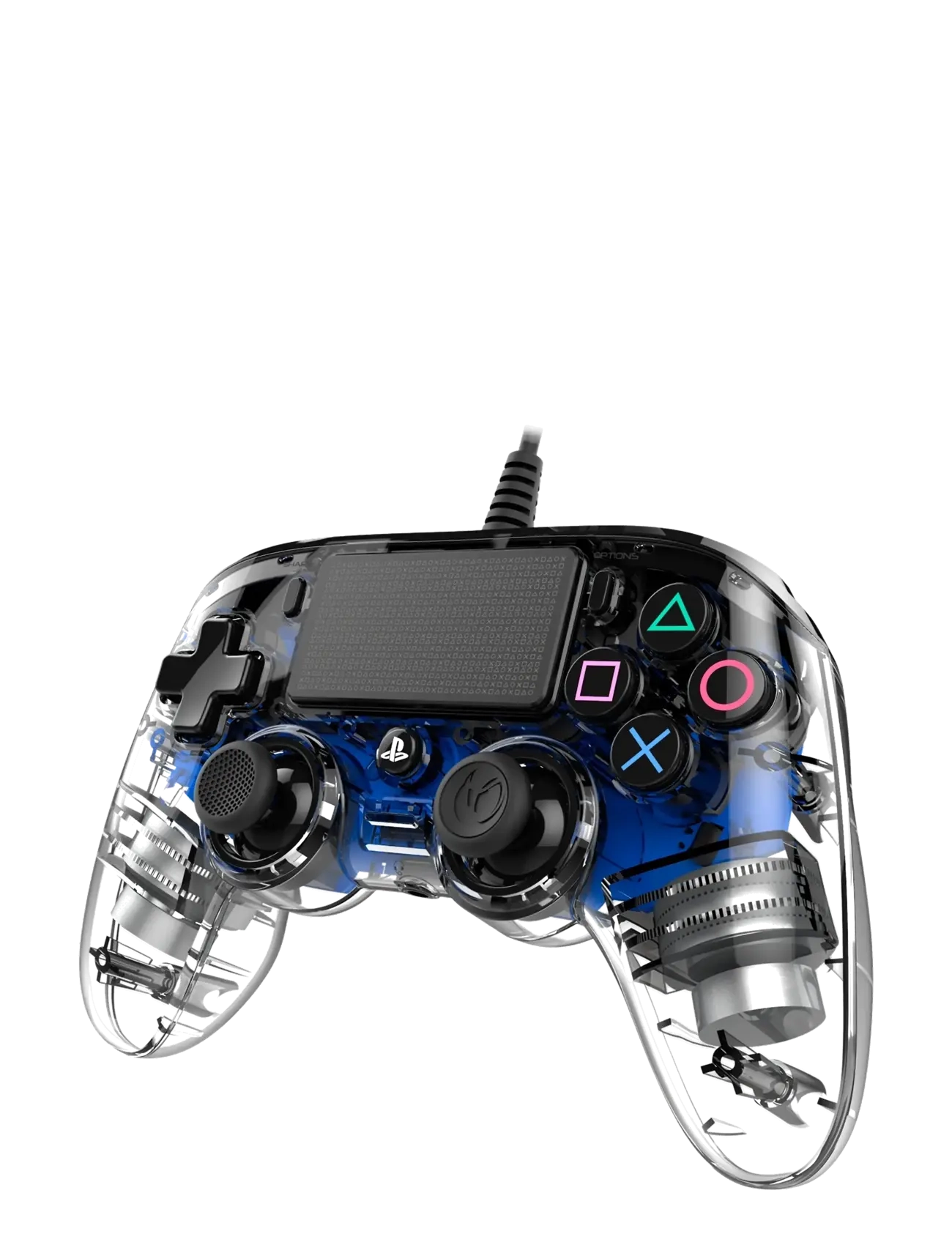 NACON - PS4 WIRED ILLUMINATED COMPACT CONTROLLER LIGHT BLUE - puldid - blue - 3